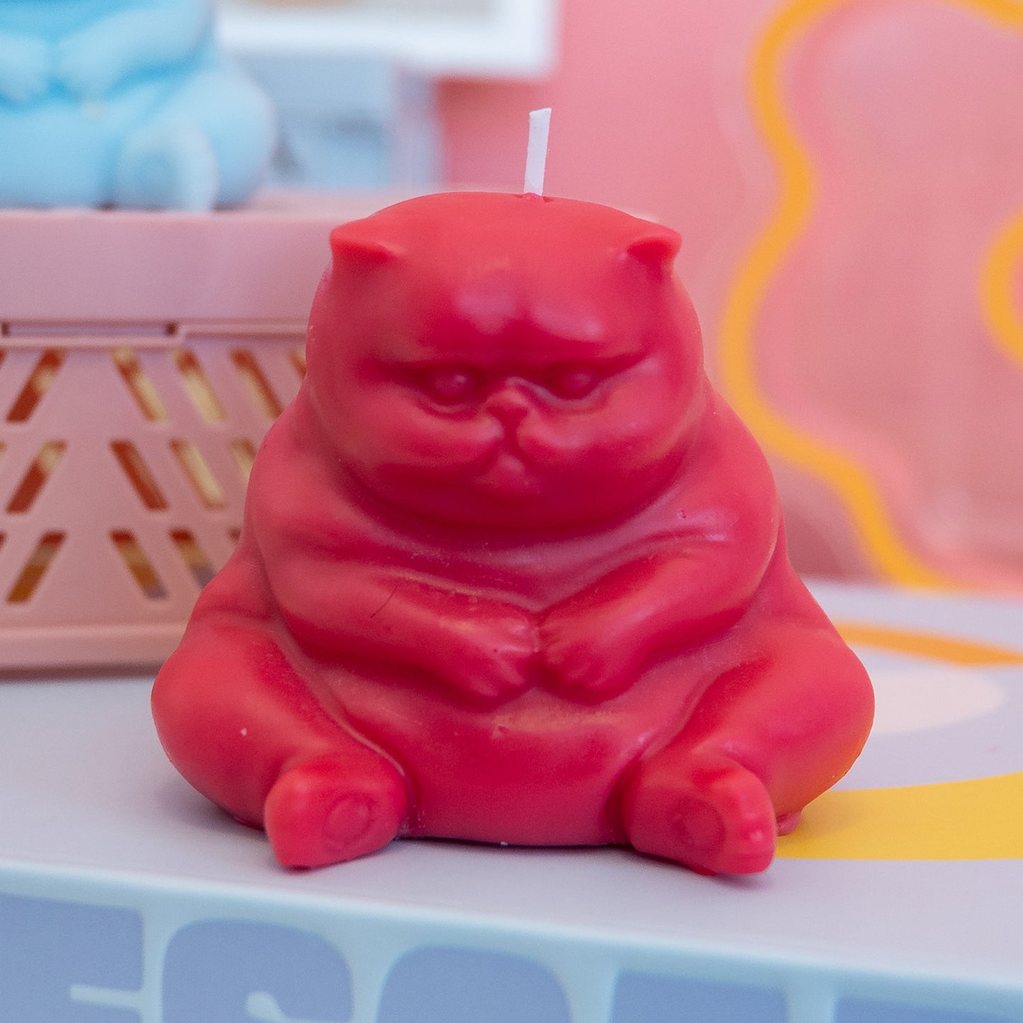 Angry Cat Candle
