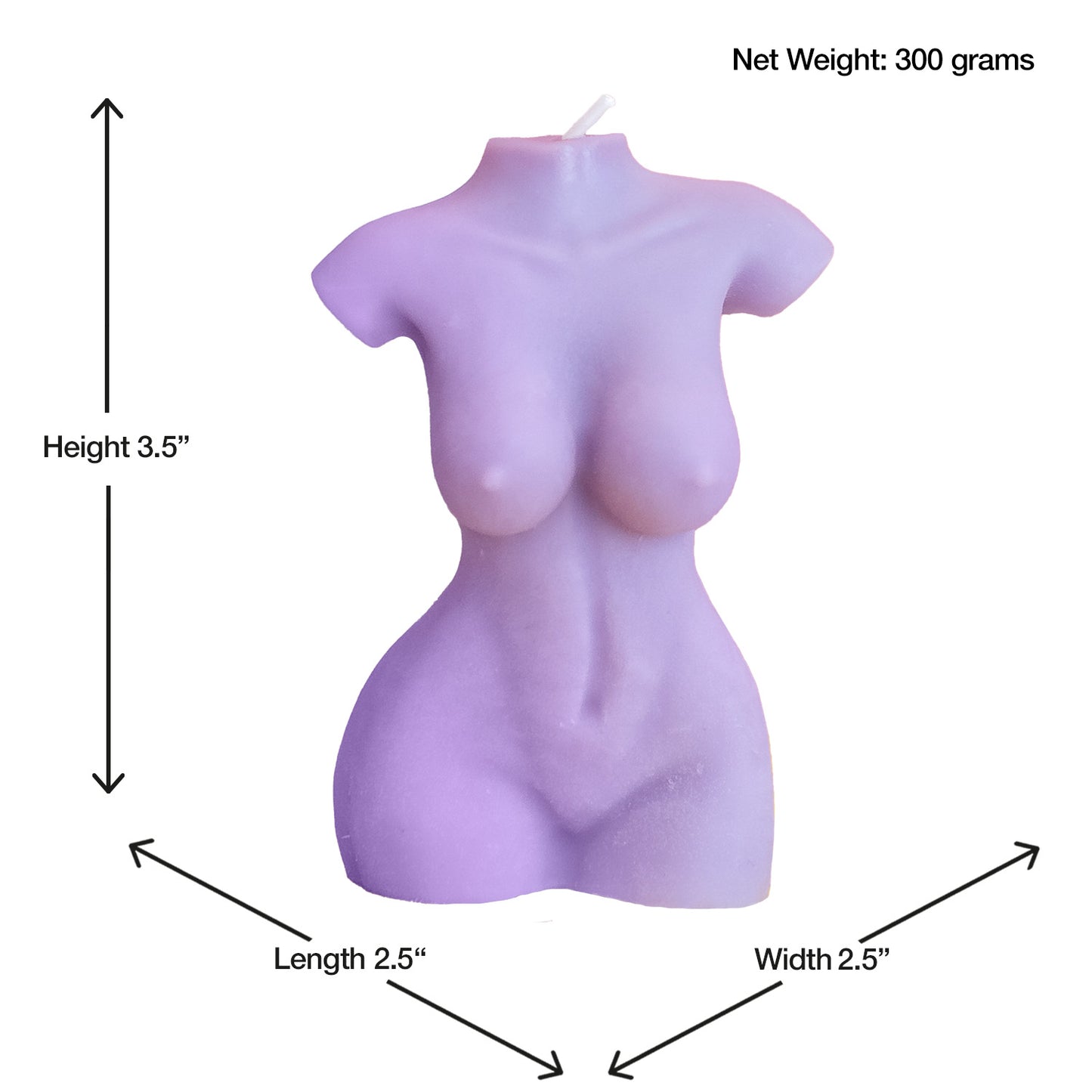 Female Body Candle