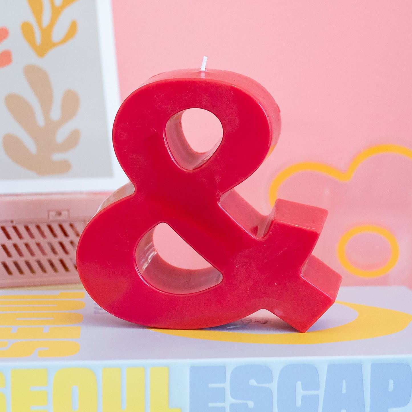 Ampersand Candle