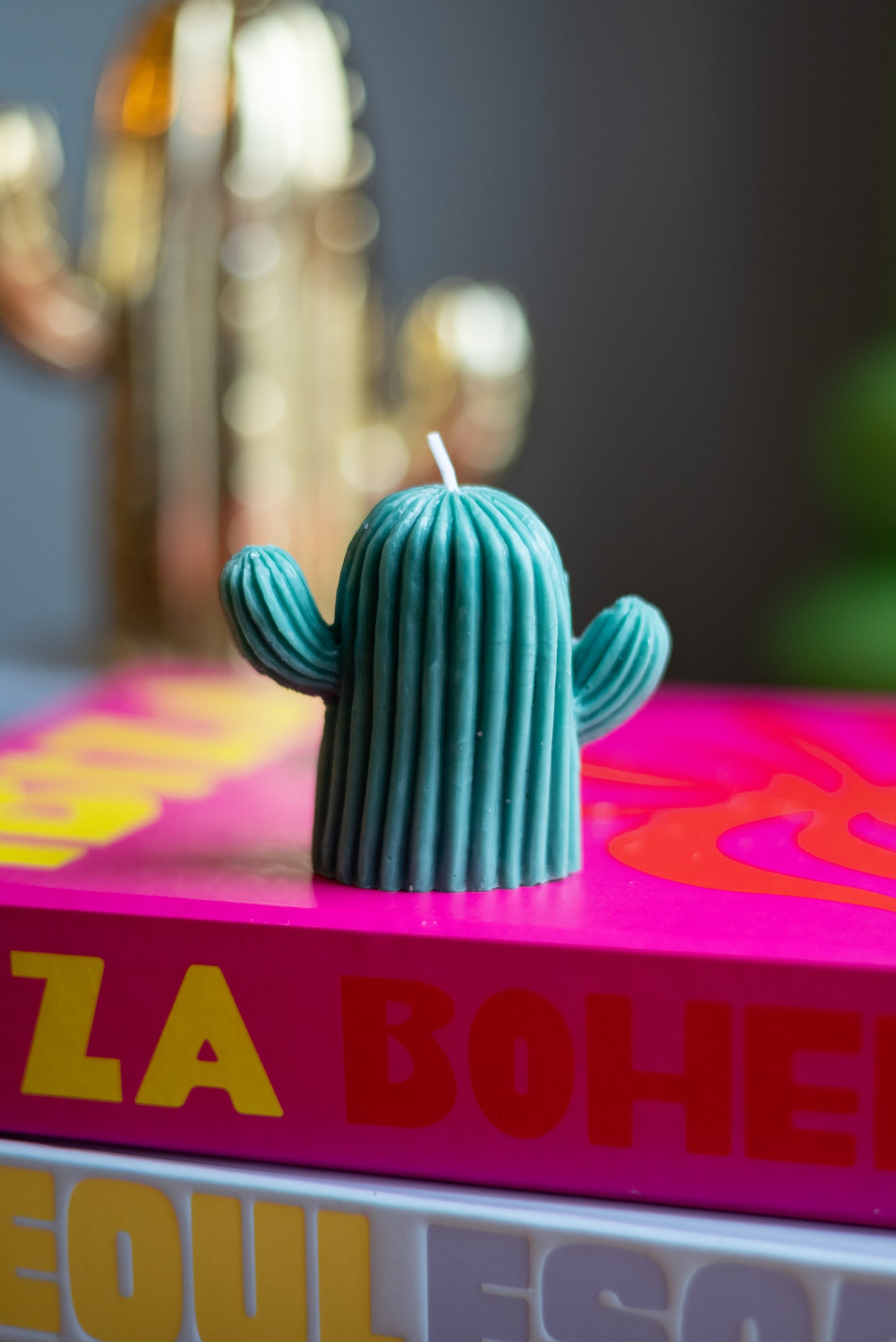 Cute Cactus Candle