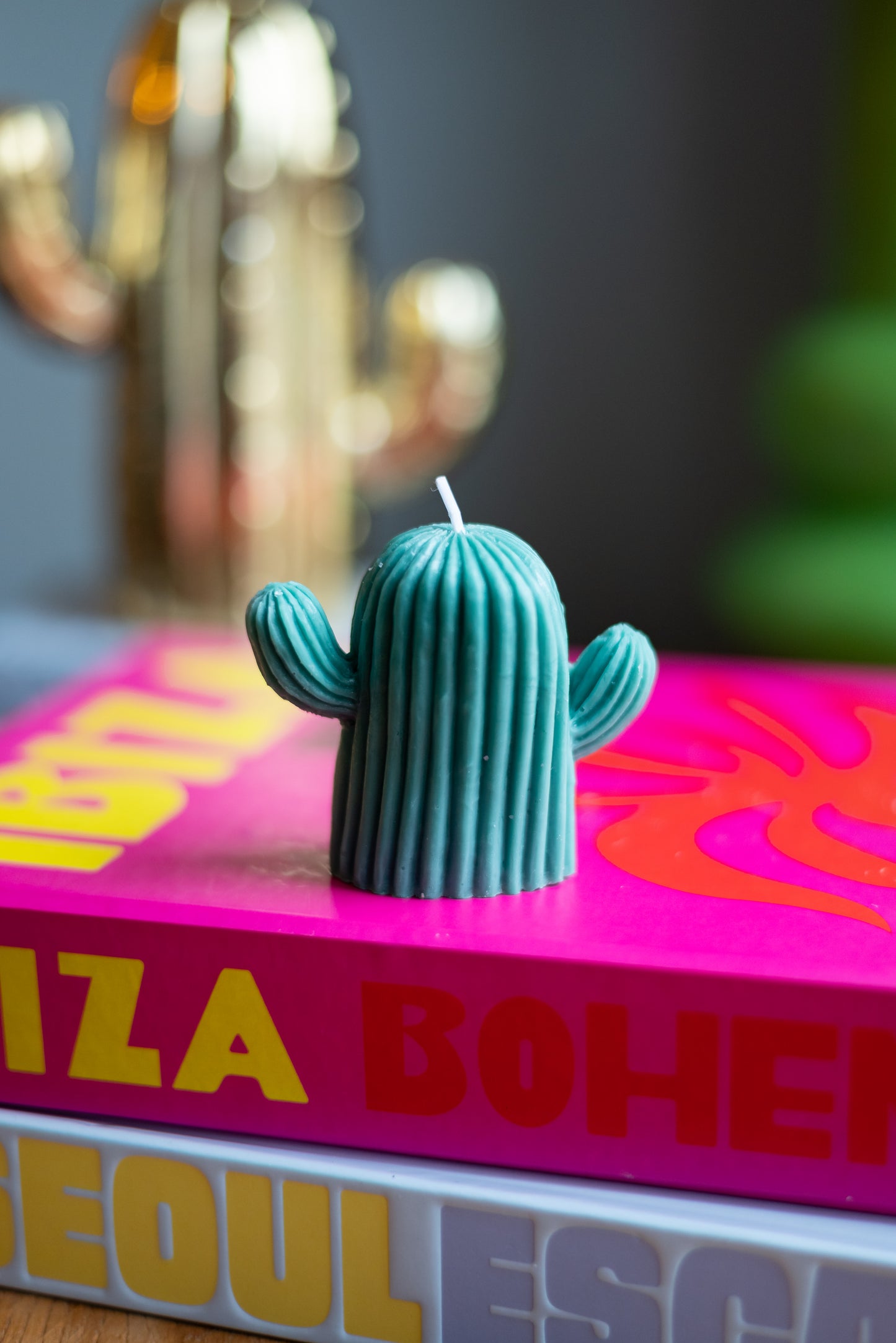 Cute Cactus Candle