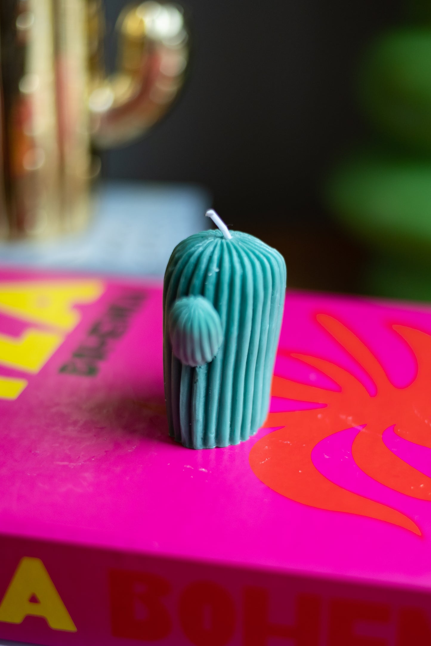 Cute Cactus Candle