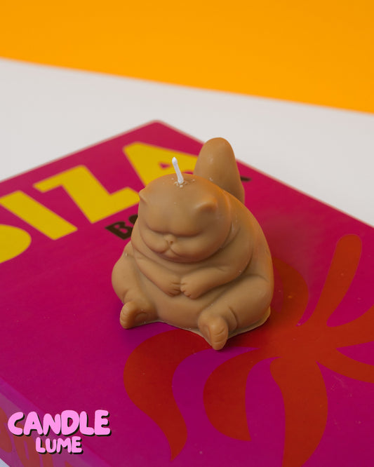 Angry Cat Candle