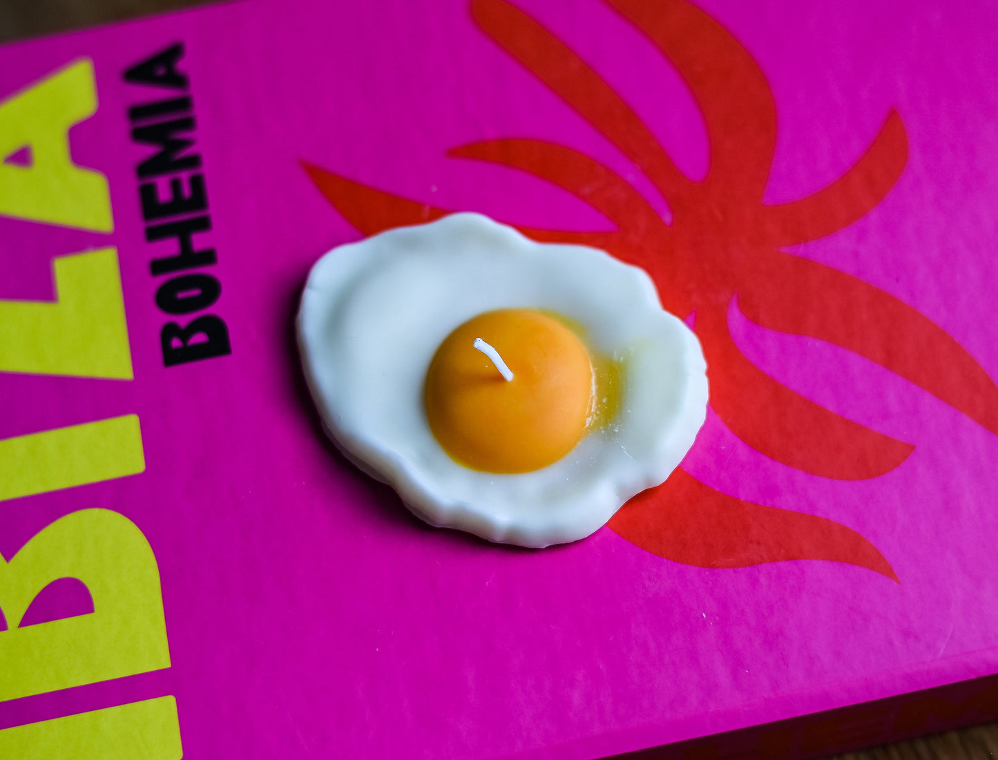 Fried Egg Candle