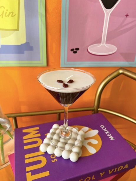 Espresso Martini Candle Realistic / Coffee Candle / Espresso Martini Lovers / Espresso Lovers