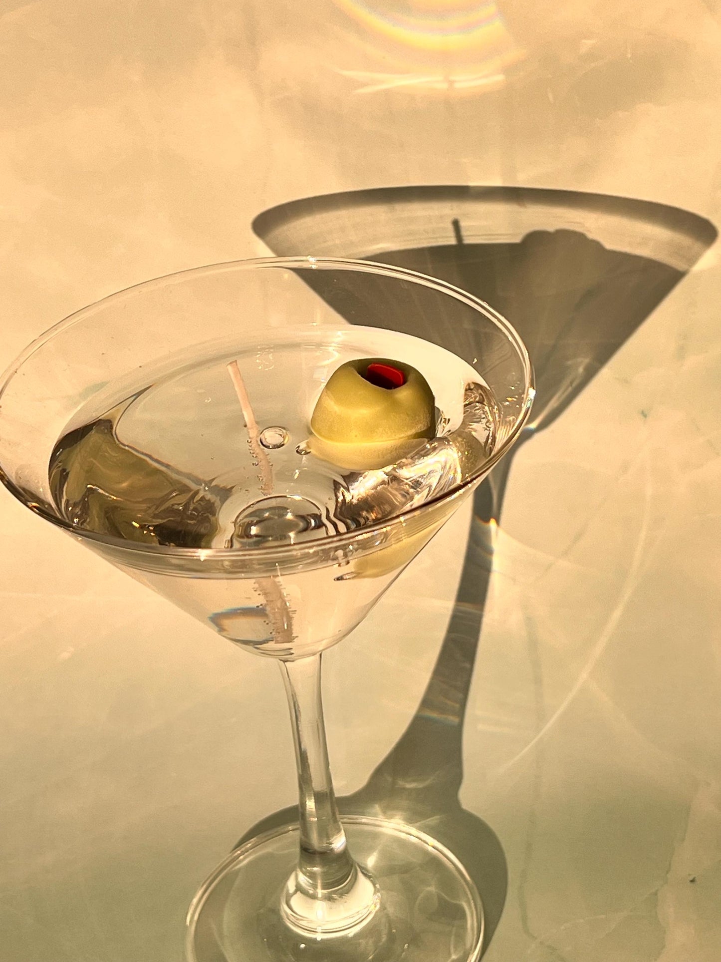 Martini Candle