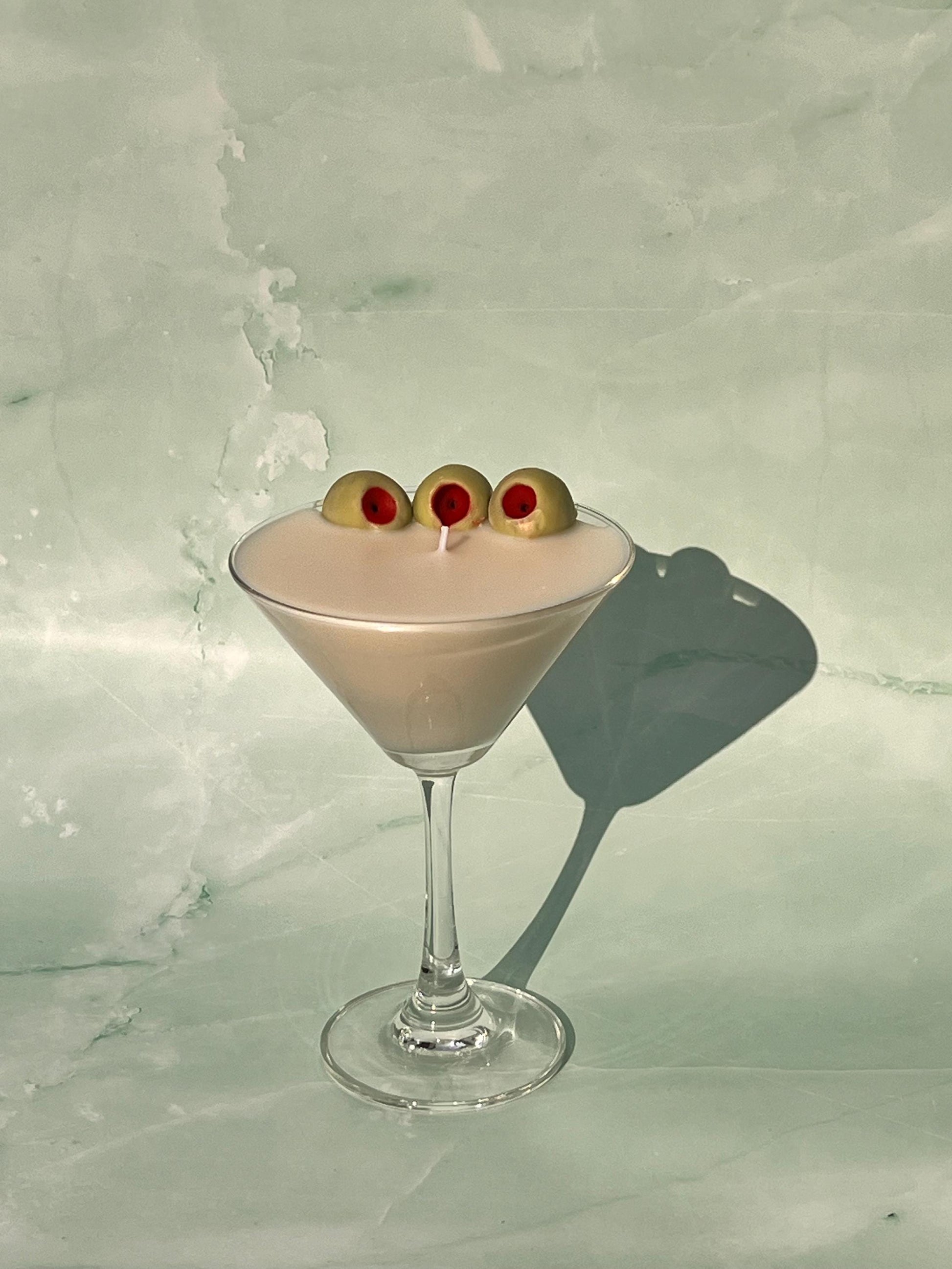 Dirty Martini Candle / Martini Candle / Olive Martini / Martini Lovers / Cocktail Lovers
