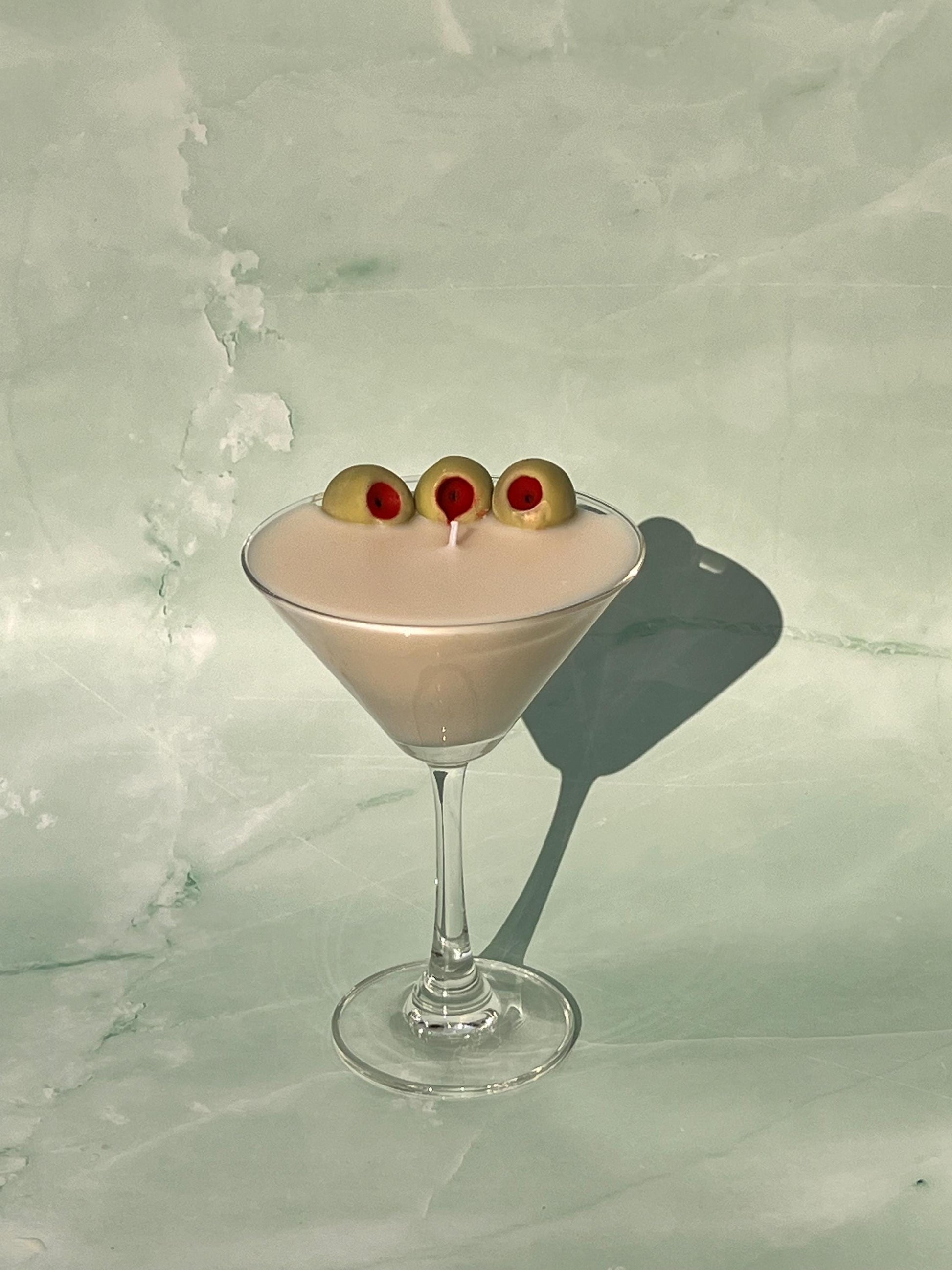 Dirty Martini Candle / Martini Candle / Olive Martini / Martini Lovers / Cocktail Lovers
