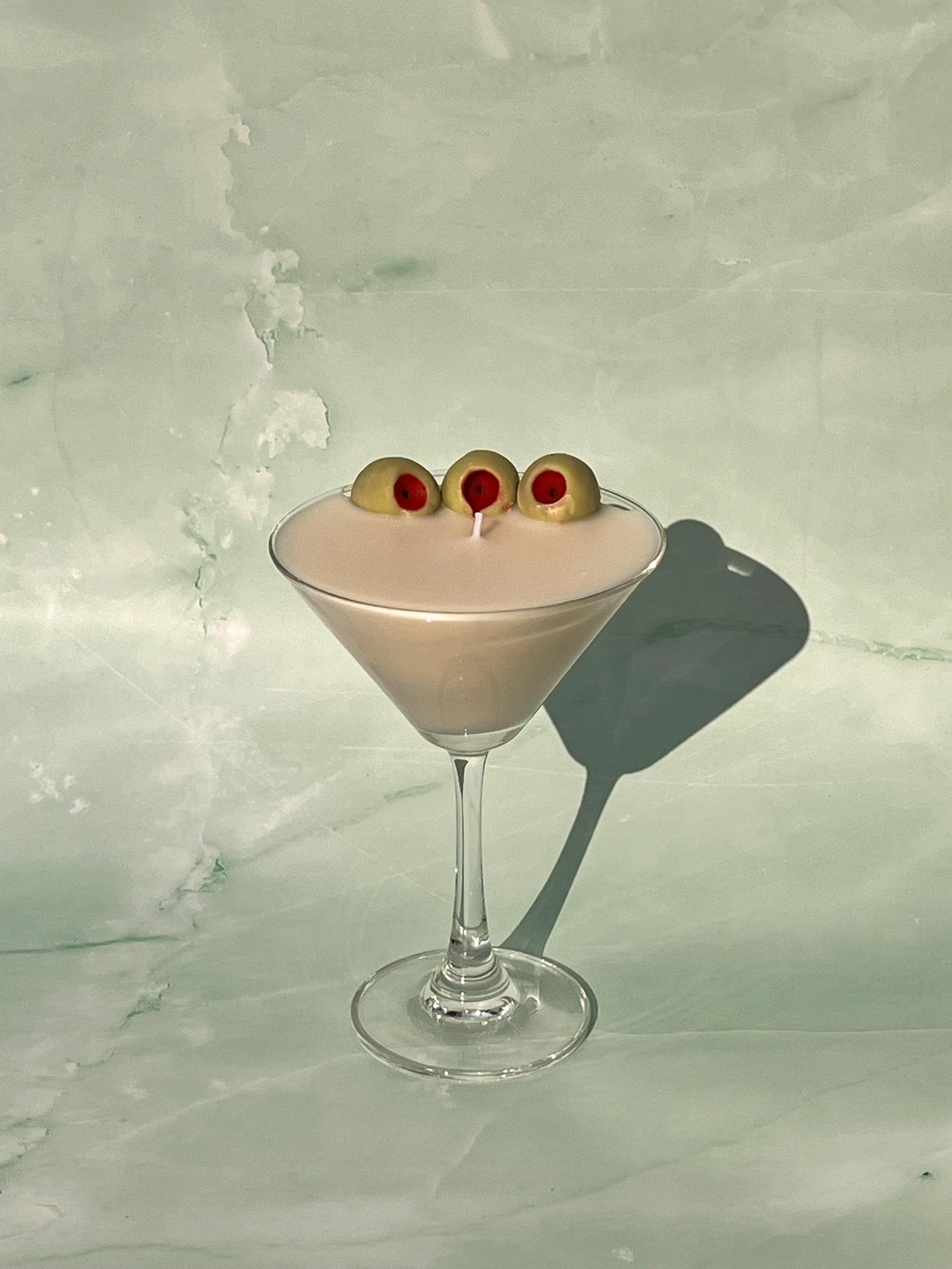 Dirty Martini Candle / Martini Candle / Olive Martini / Martini Lovers / Cocktail Lovers