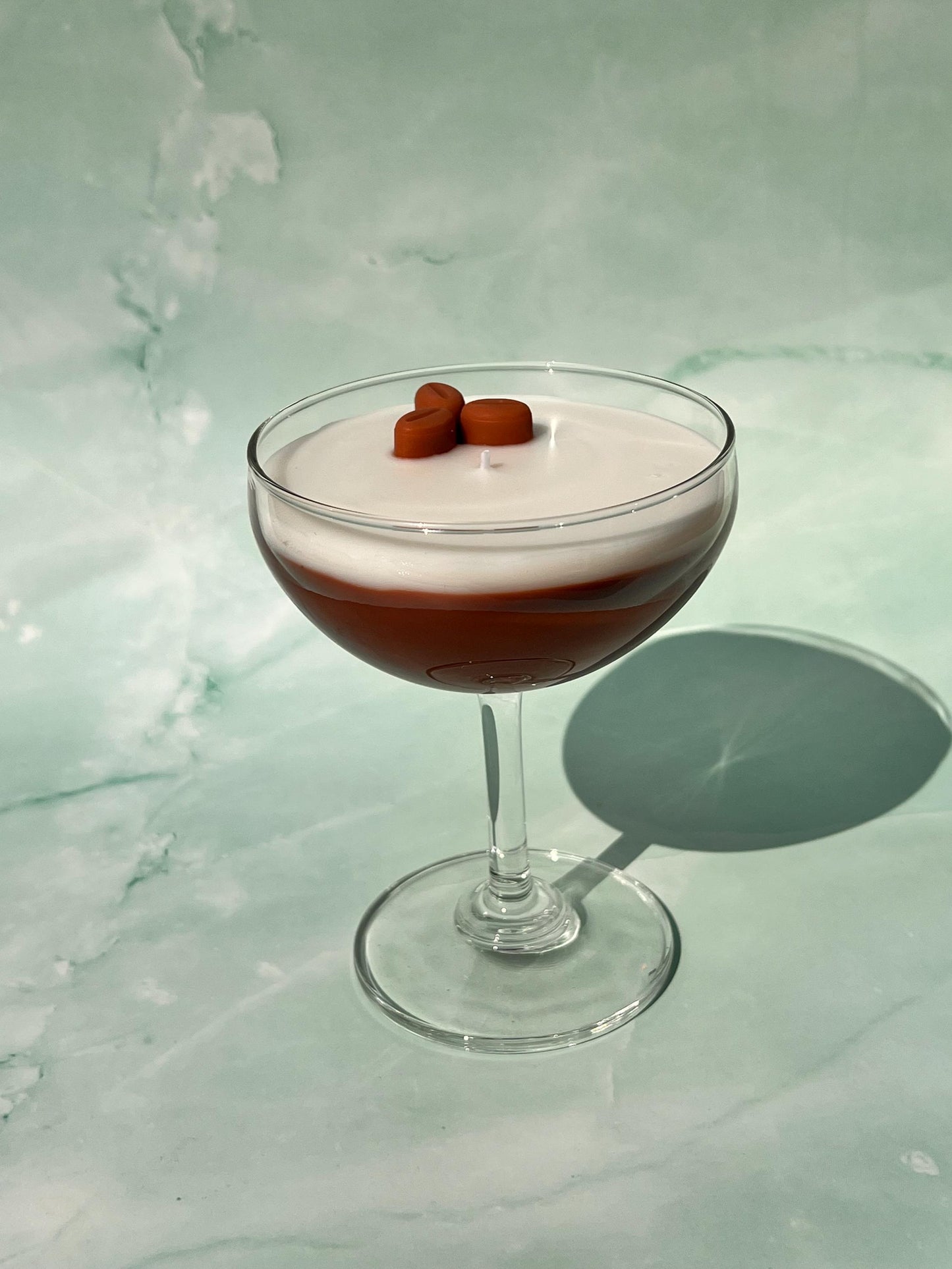 Espresso Martini Candle - Coupe Glass / Coffee Candle / Espresso Martini Lovers / Espresso Lovers