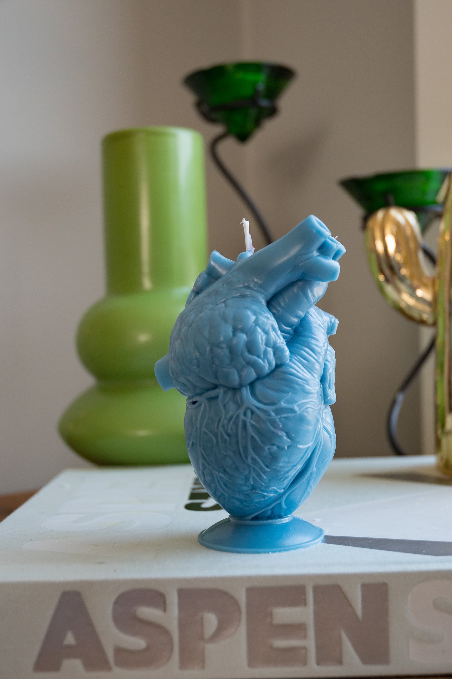 Anatomical Heart Candle