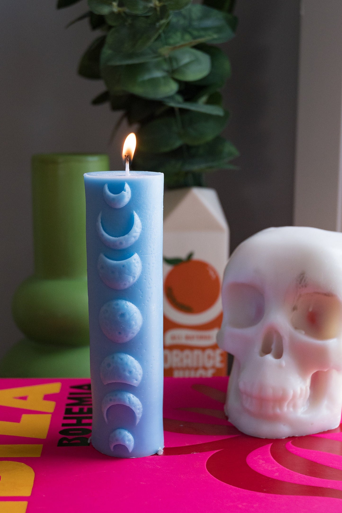 Moon Phases Candle