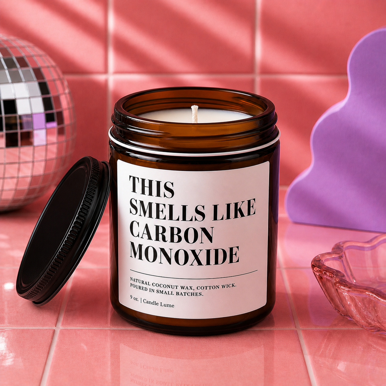 Smells Like Carbon Monoxide Candle