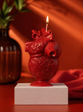 Anatomical Heart Candle