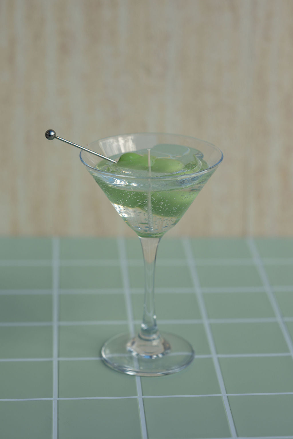 Extra Olives Martini Candle