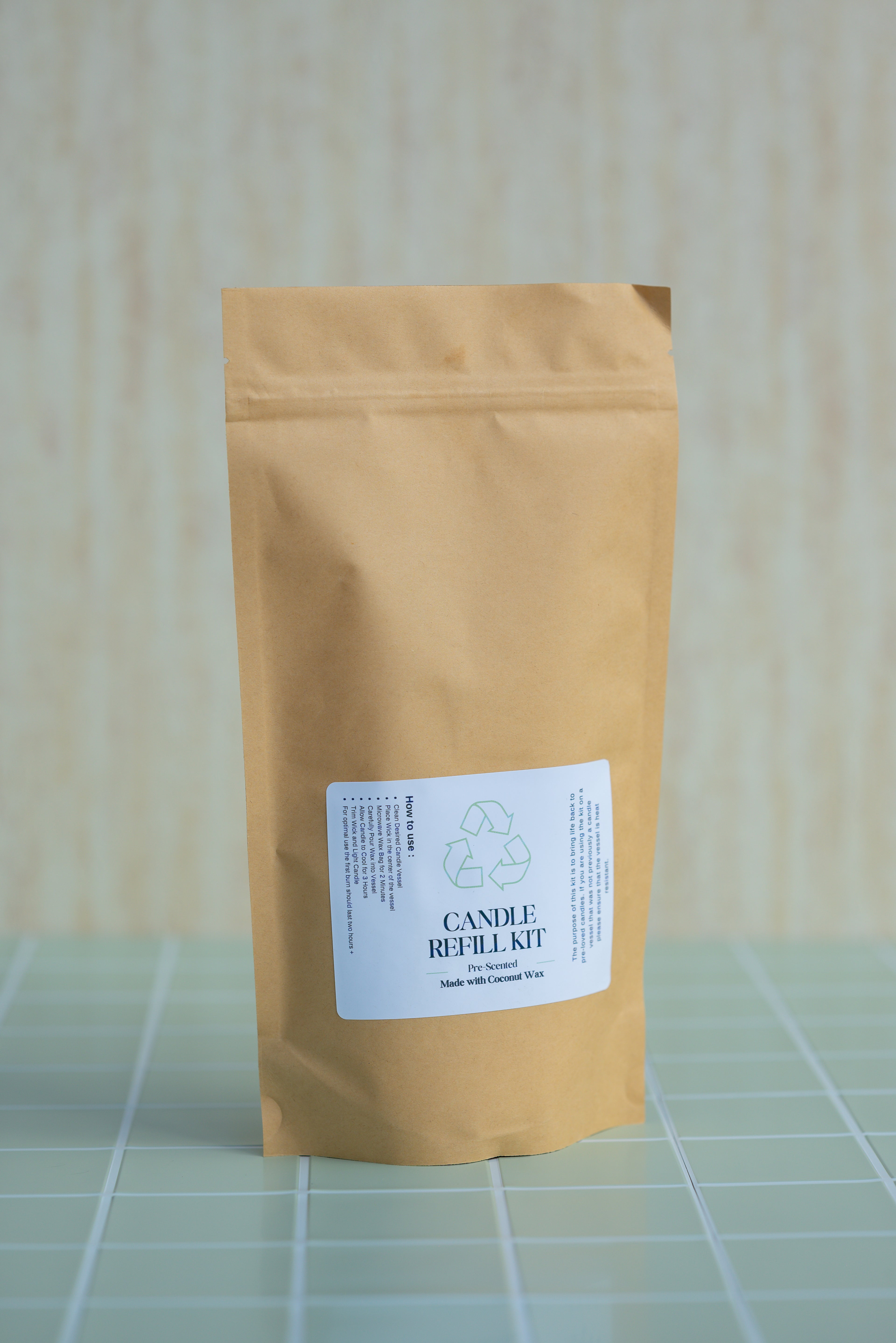 Coconut Wax Candle Refill Kit