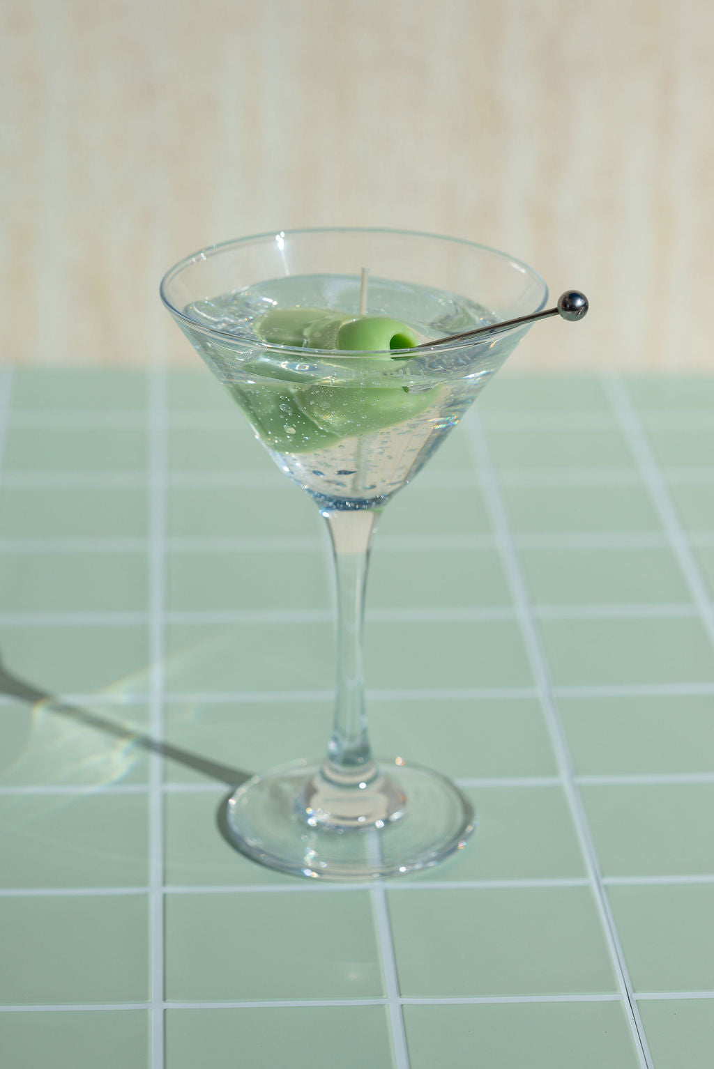 Extra Olives Martini Candle