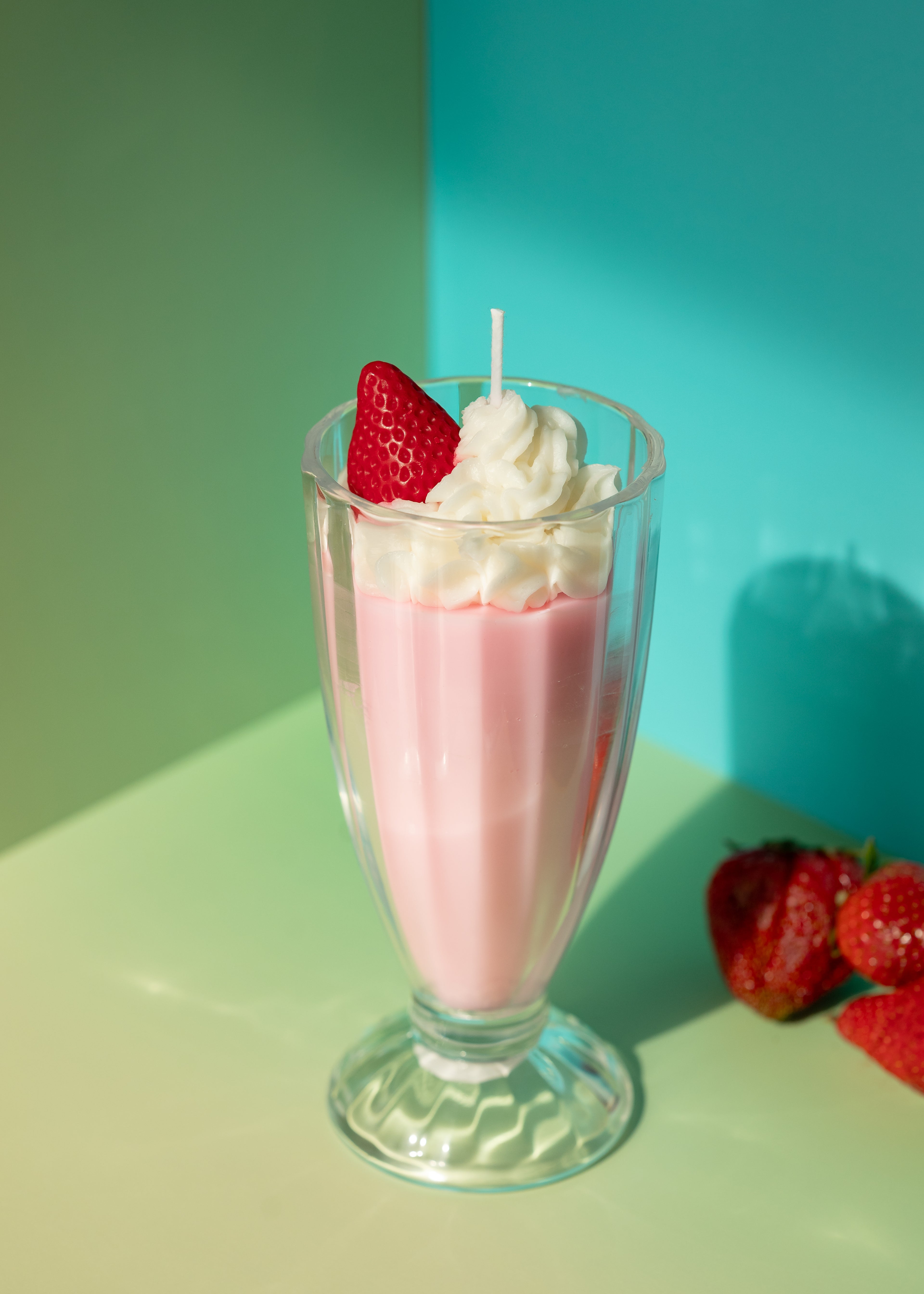 Strawberry Milkshake Candle