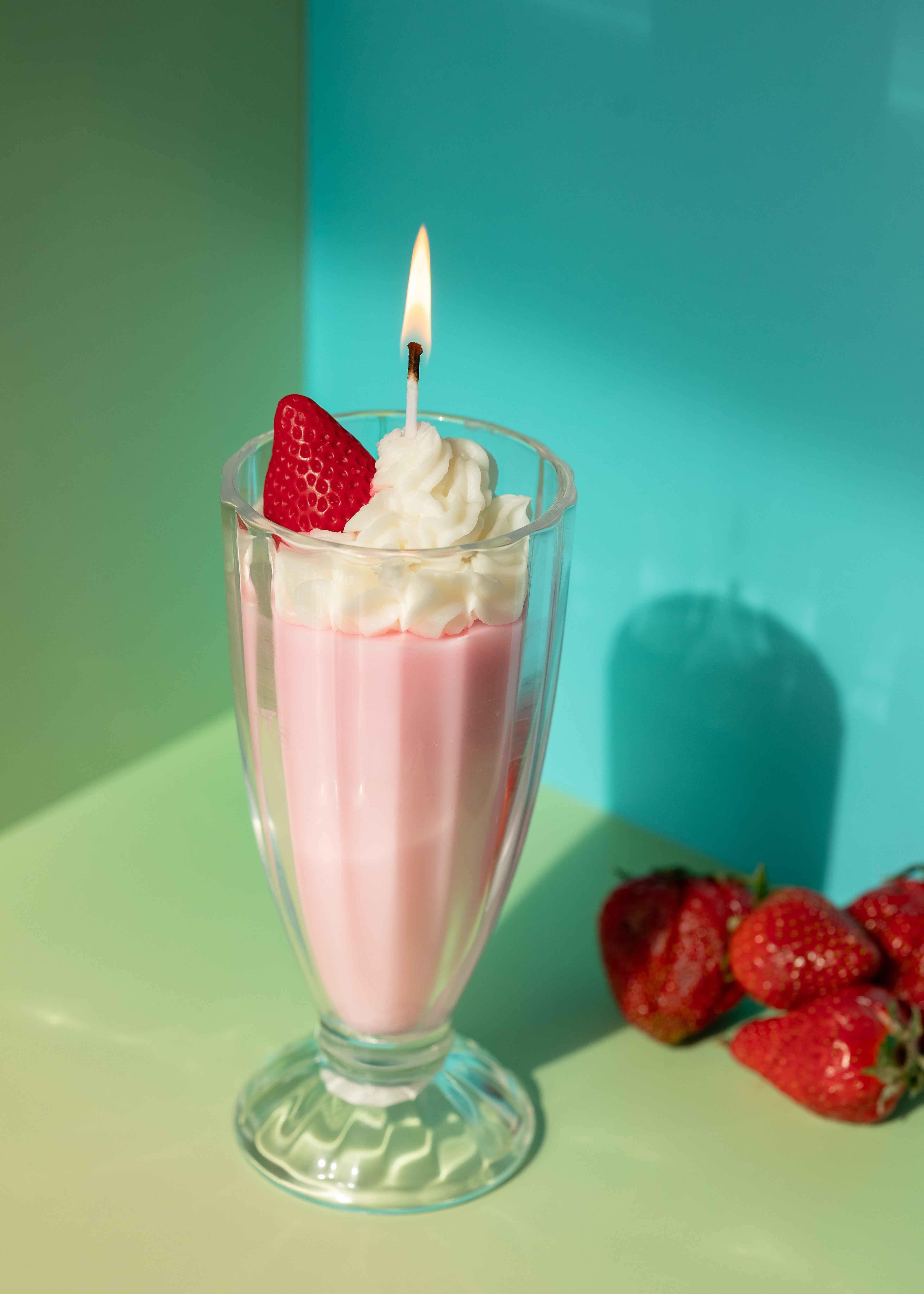 Strawberry Milkshake Candle