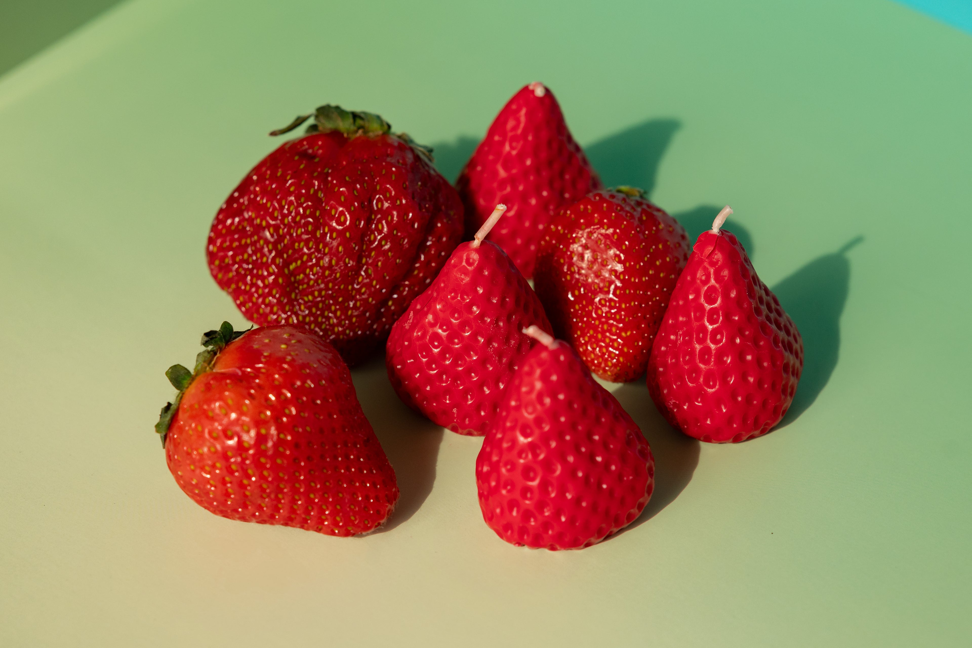 Strawberry Candles