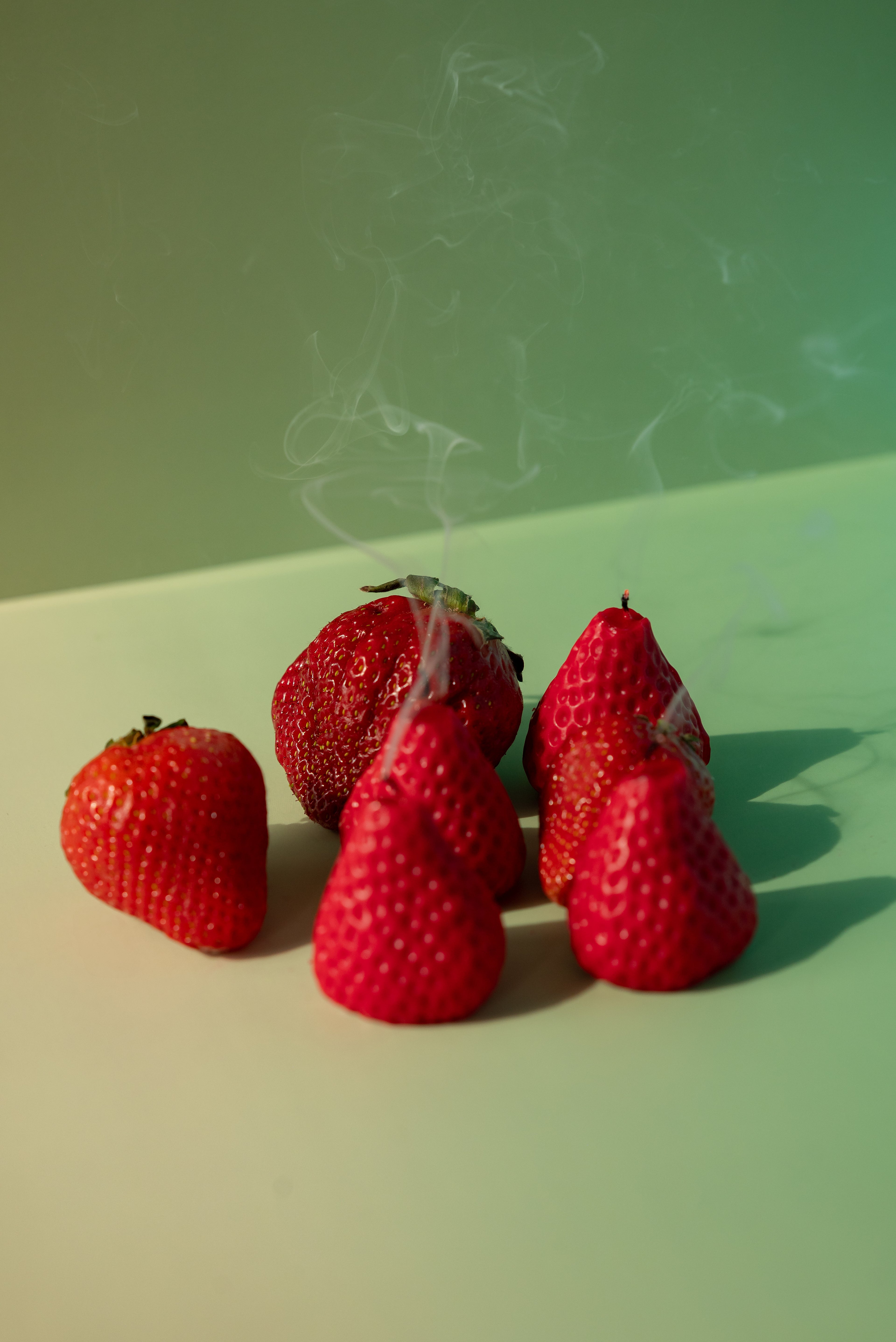 Strawberry Candles