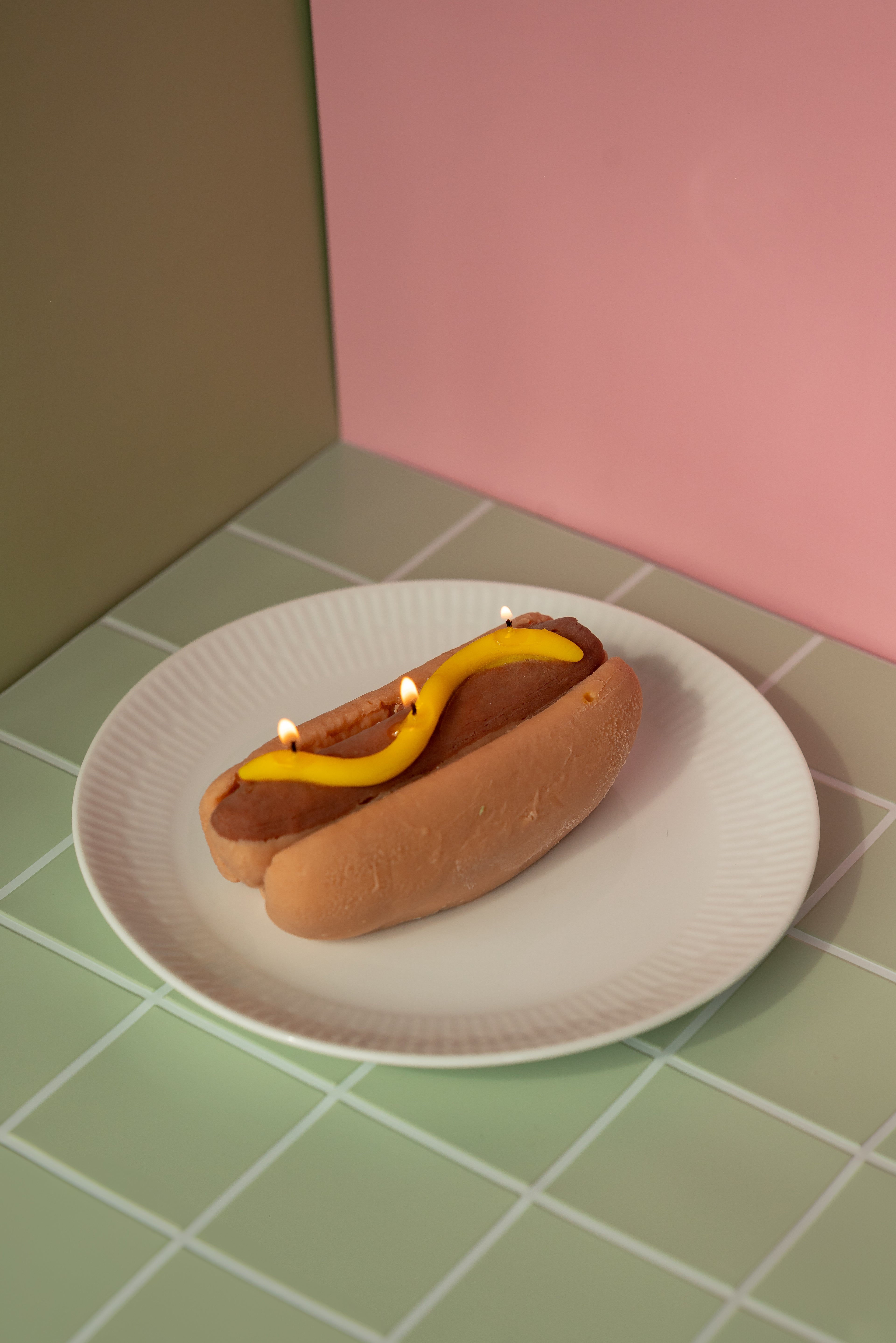 Hot Dog Candle