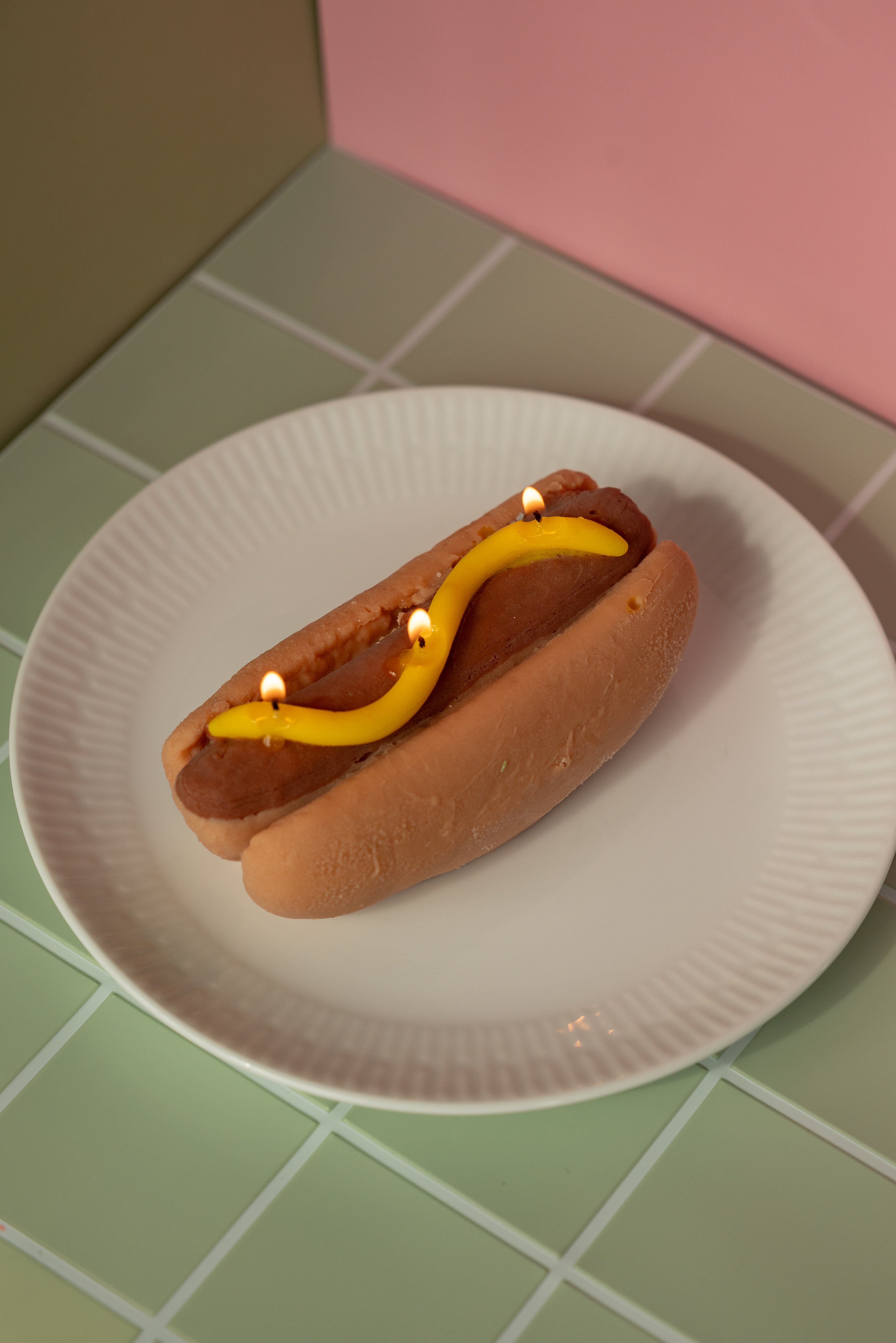 Hot Dog Candle