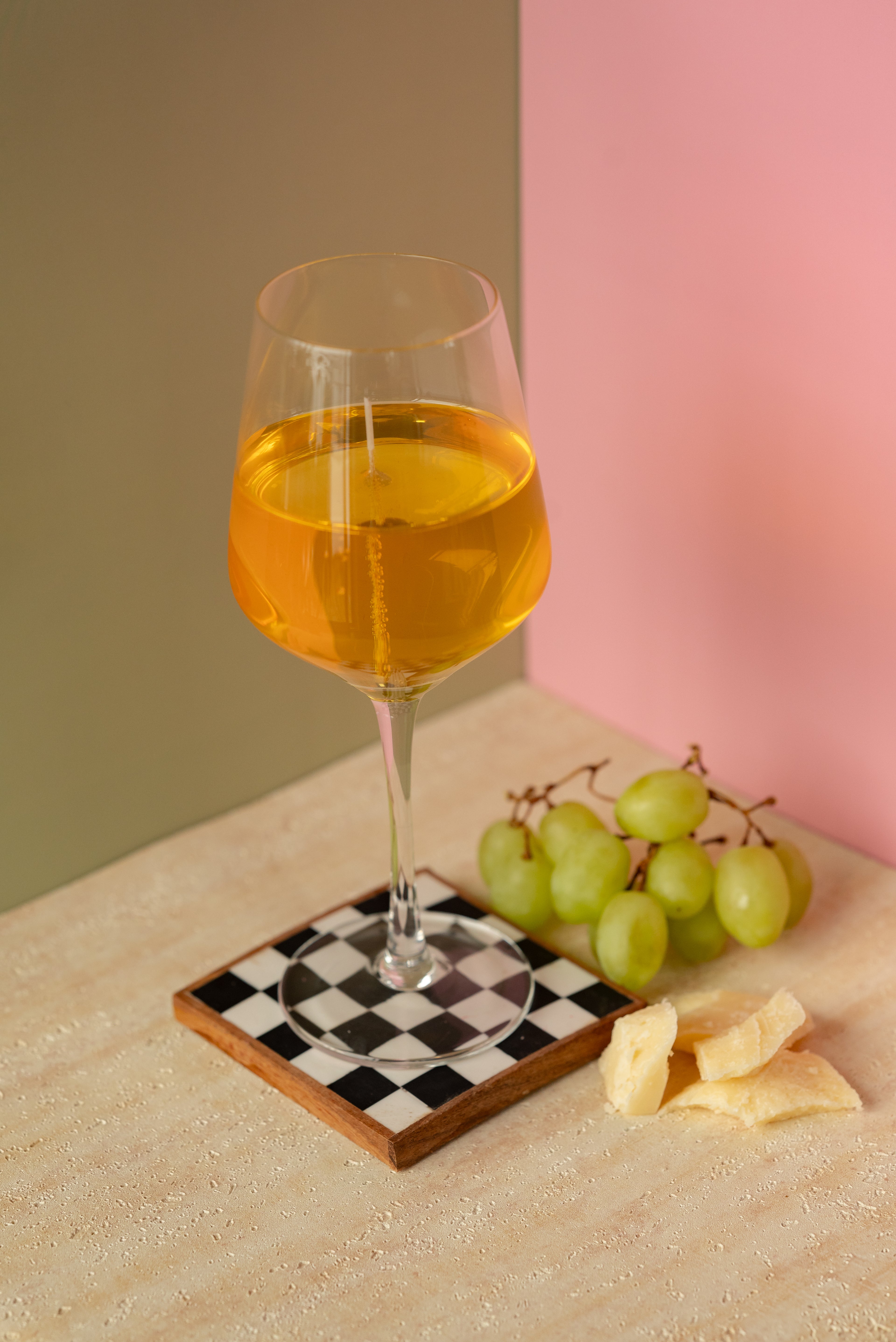 White Wine Gel Candle