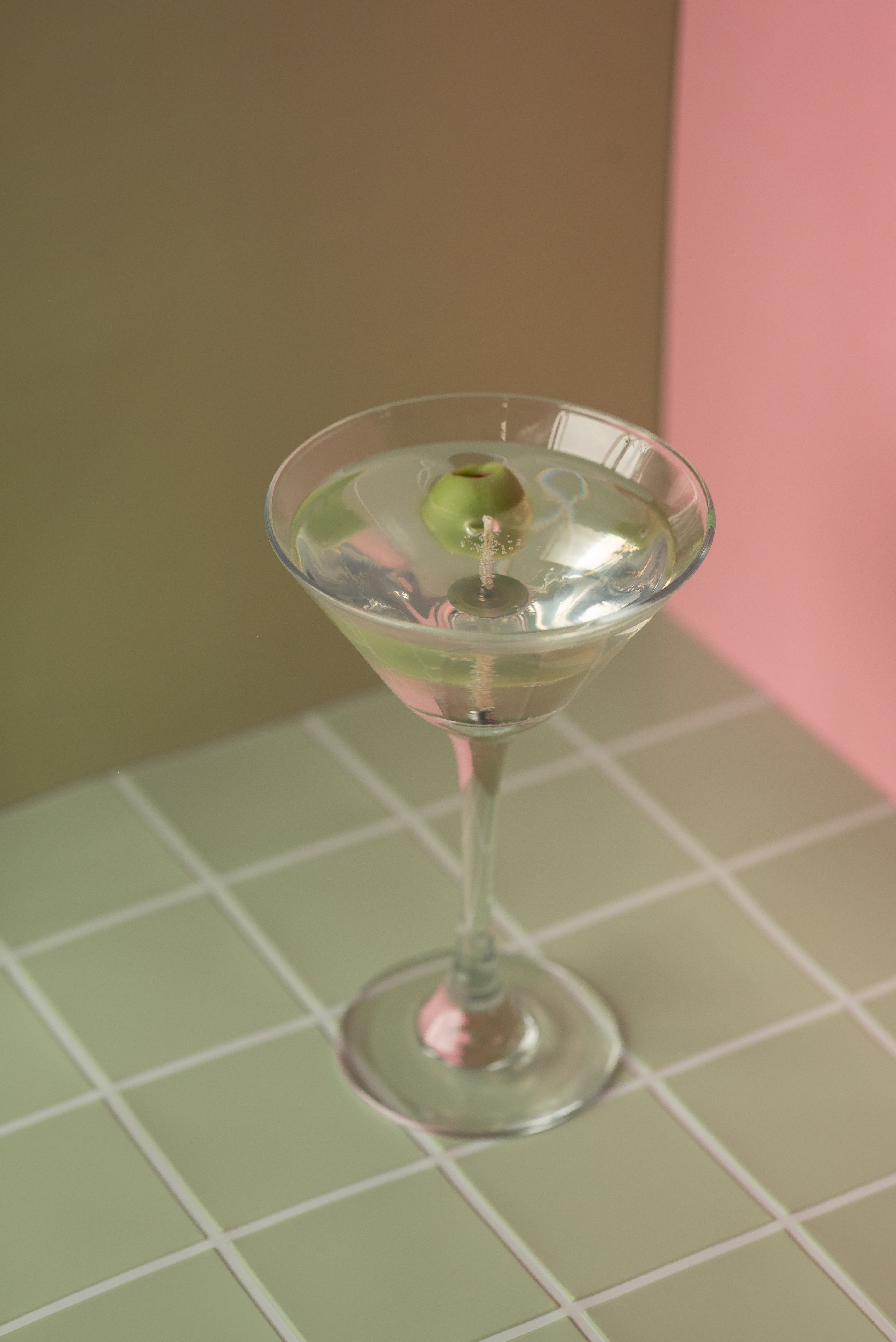 Martini Candle