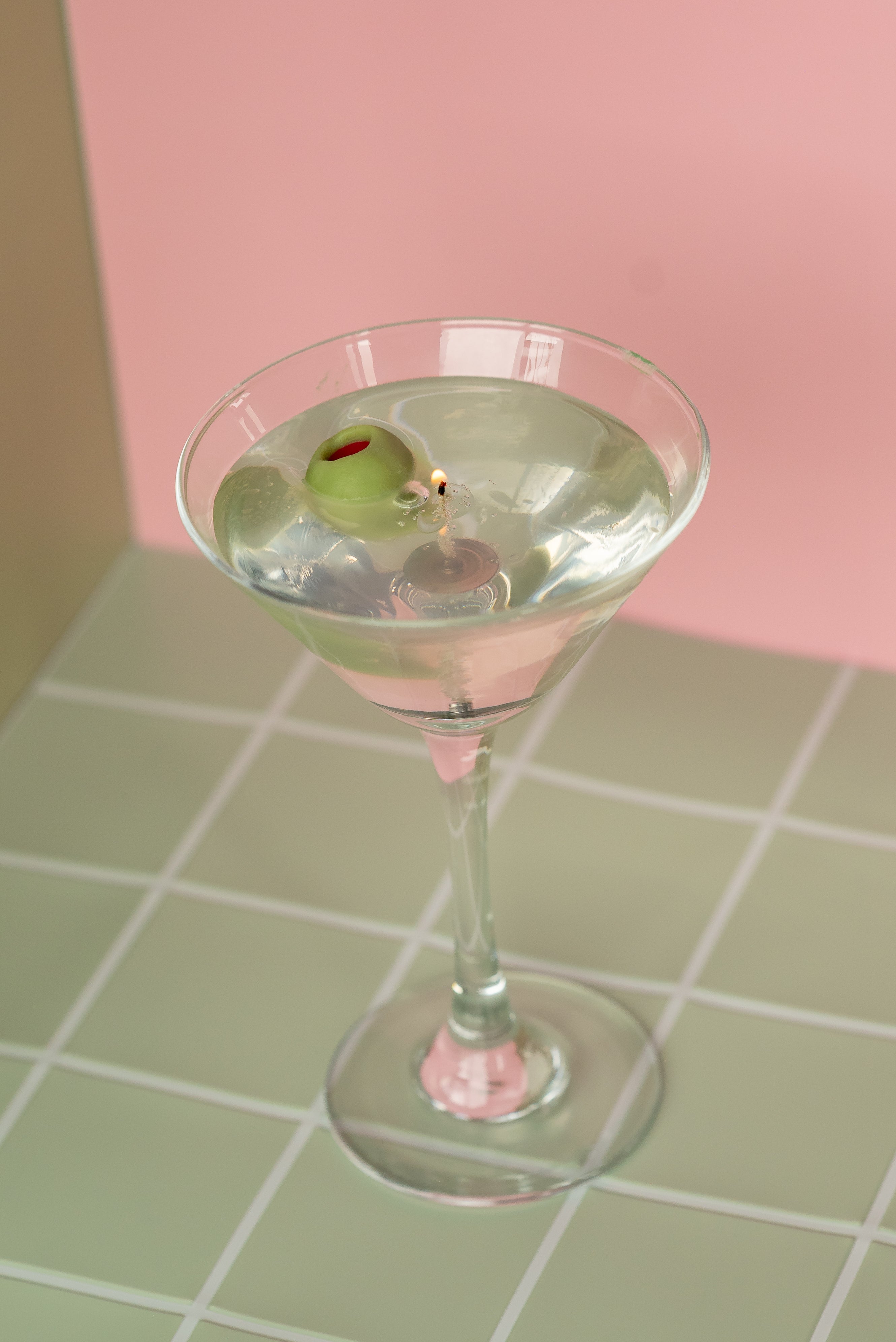 Martini Candle