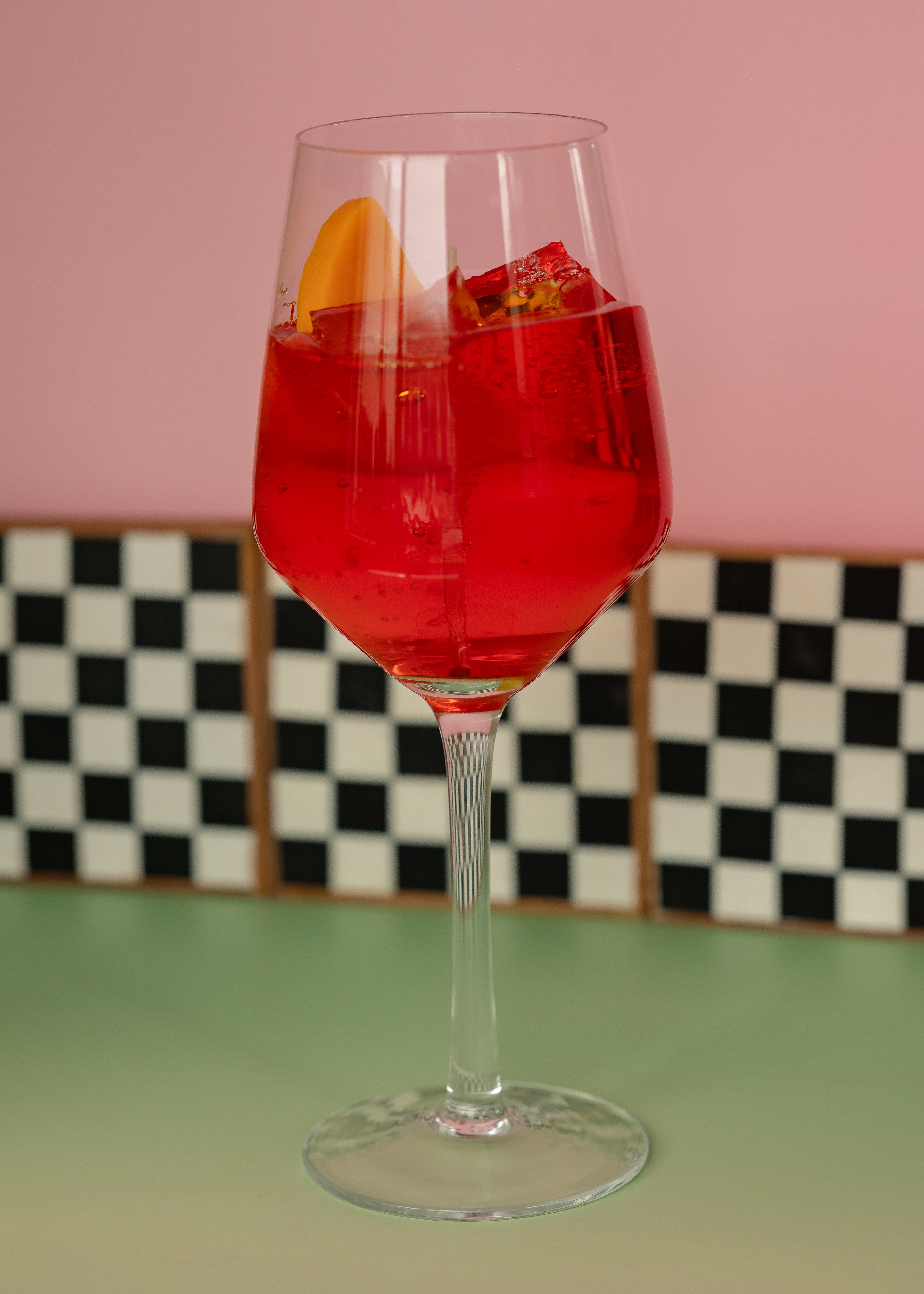 Aperol Spritz Candle