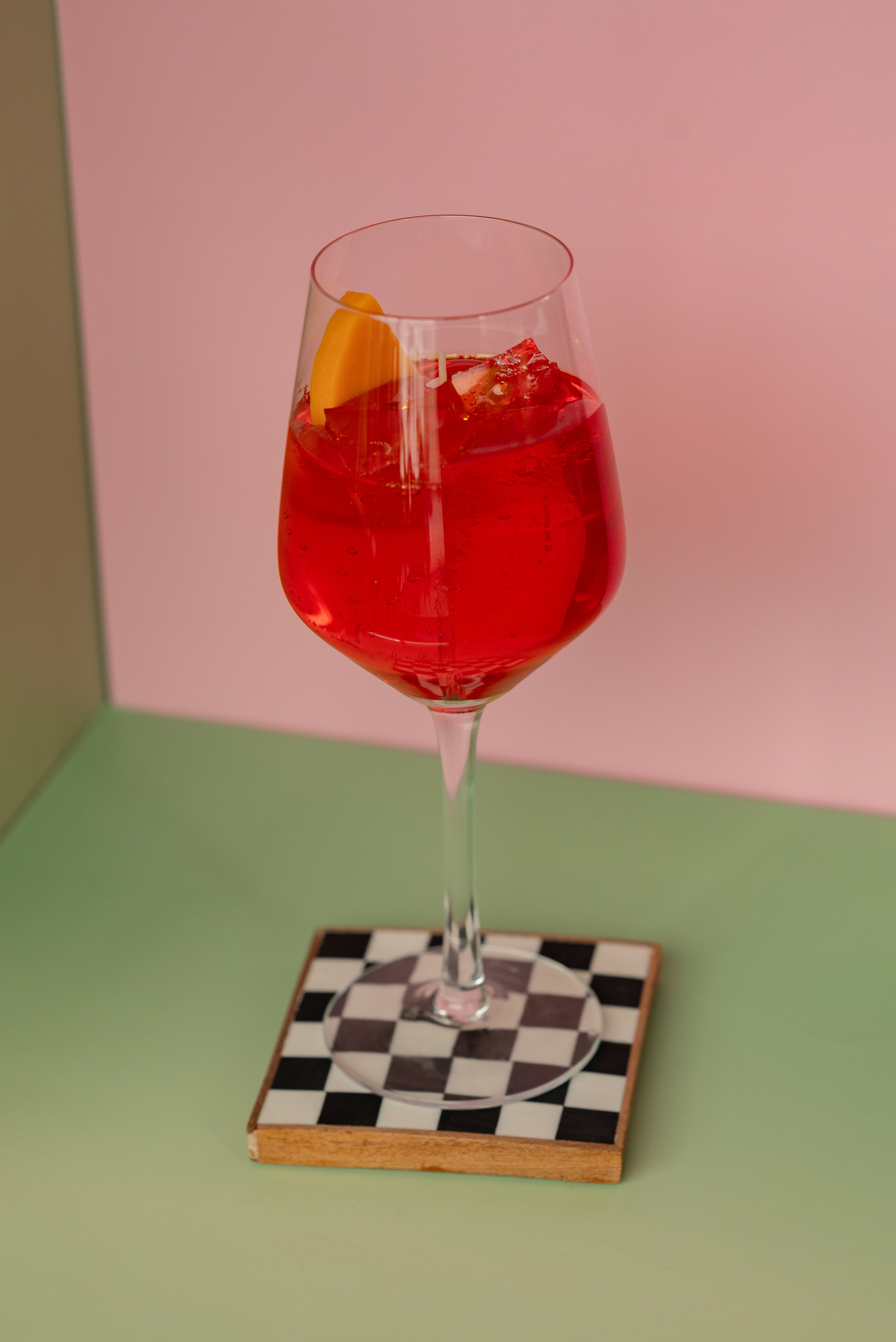 Aperol Spritz Candle