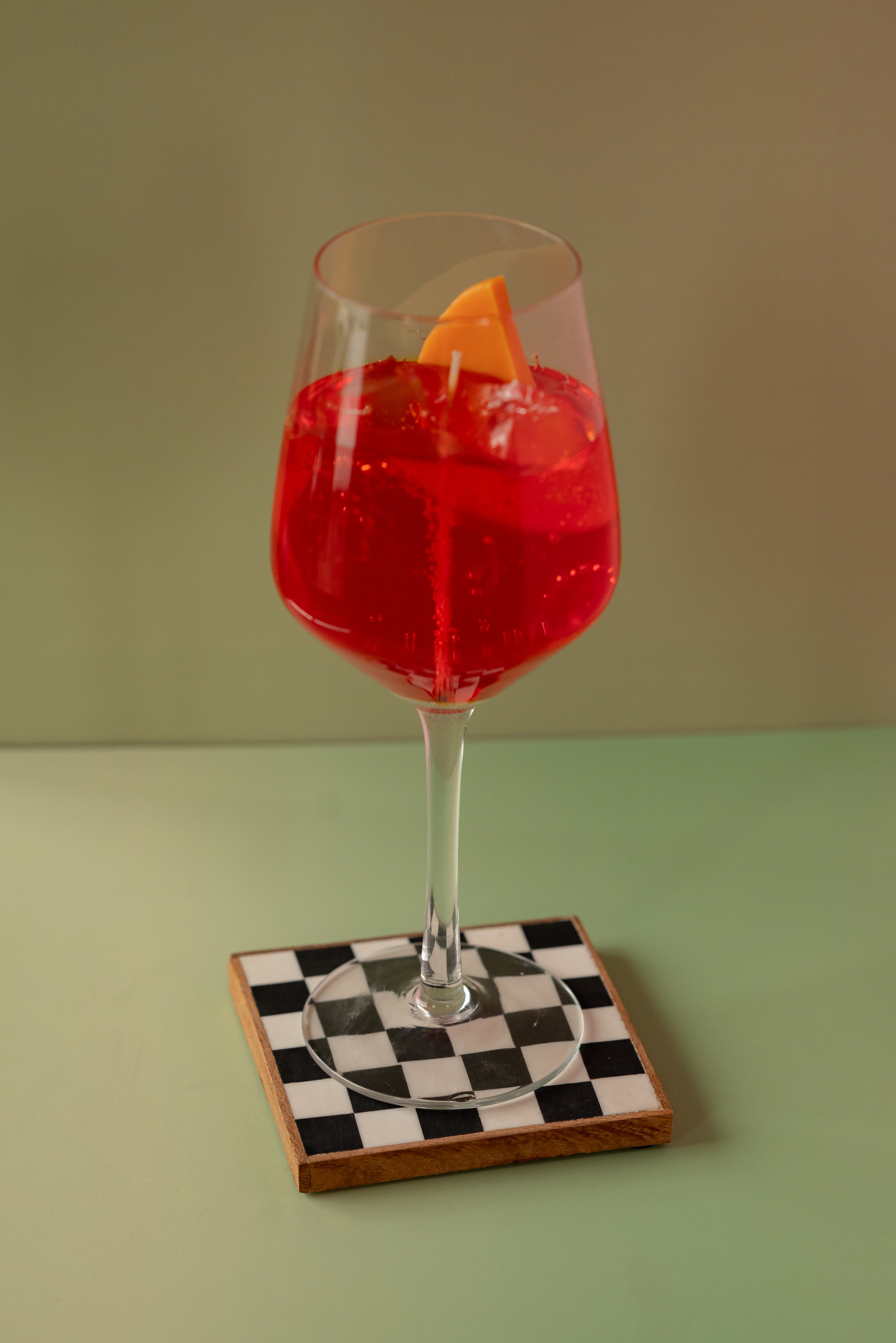 Aperol Spritz Candle
