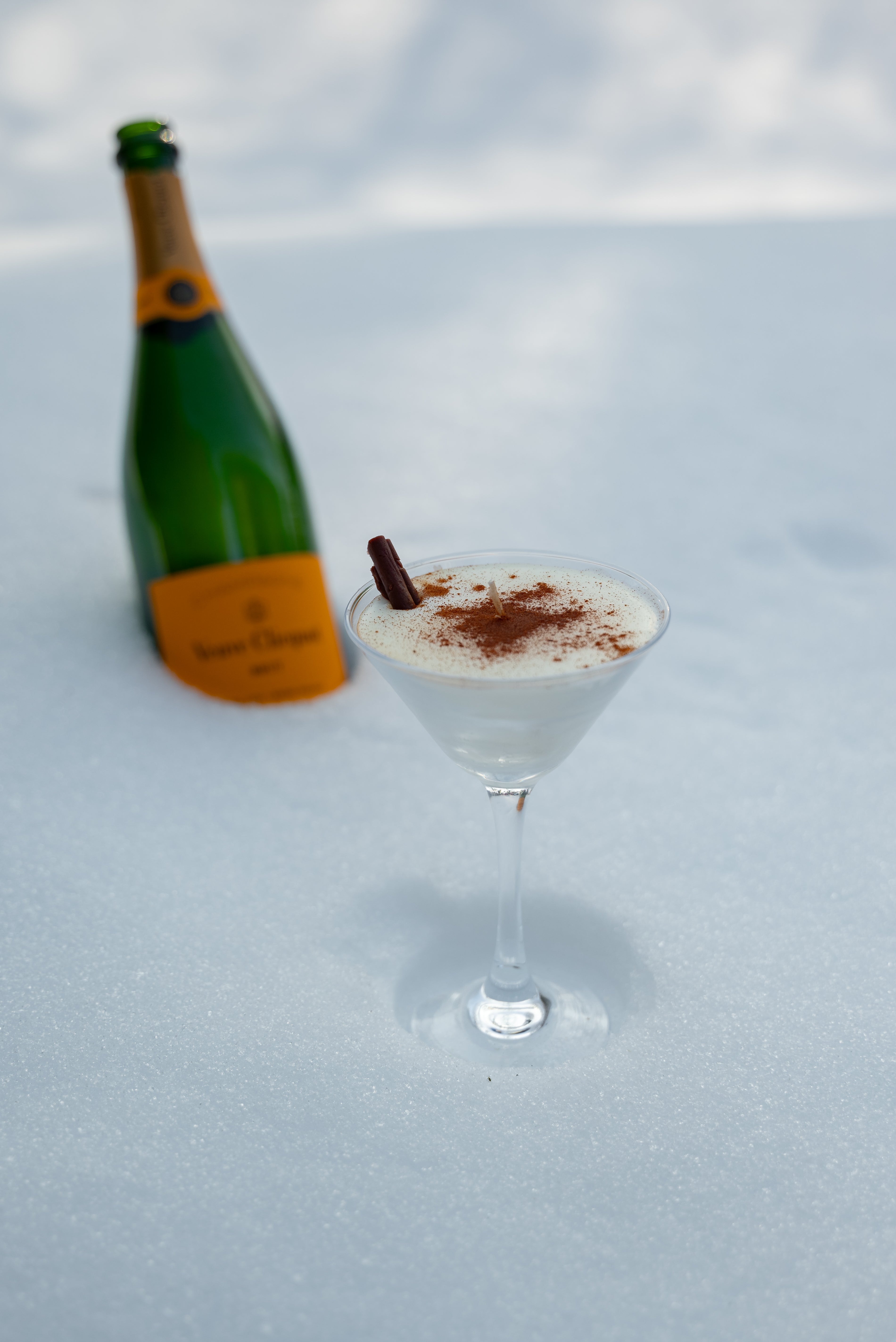 Christmas Hot Chocolate Martini Candle
