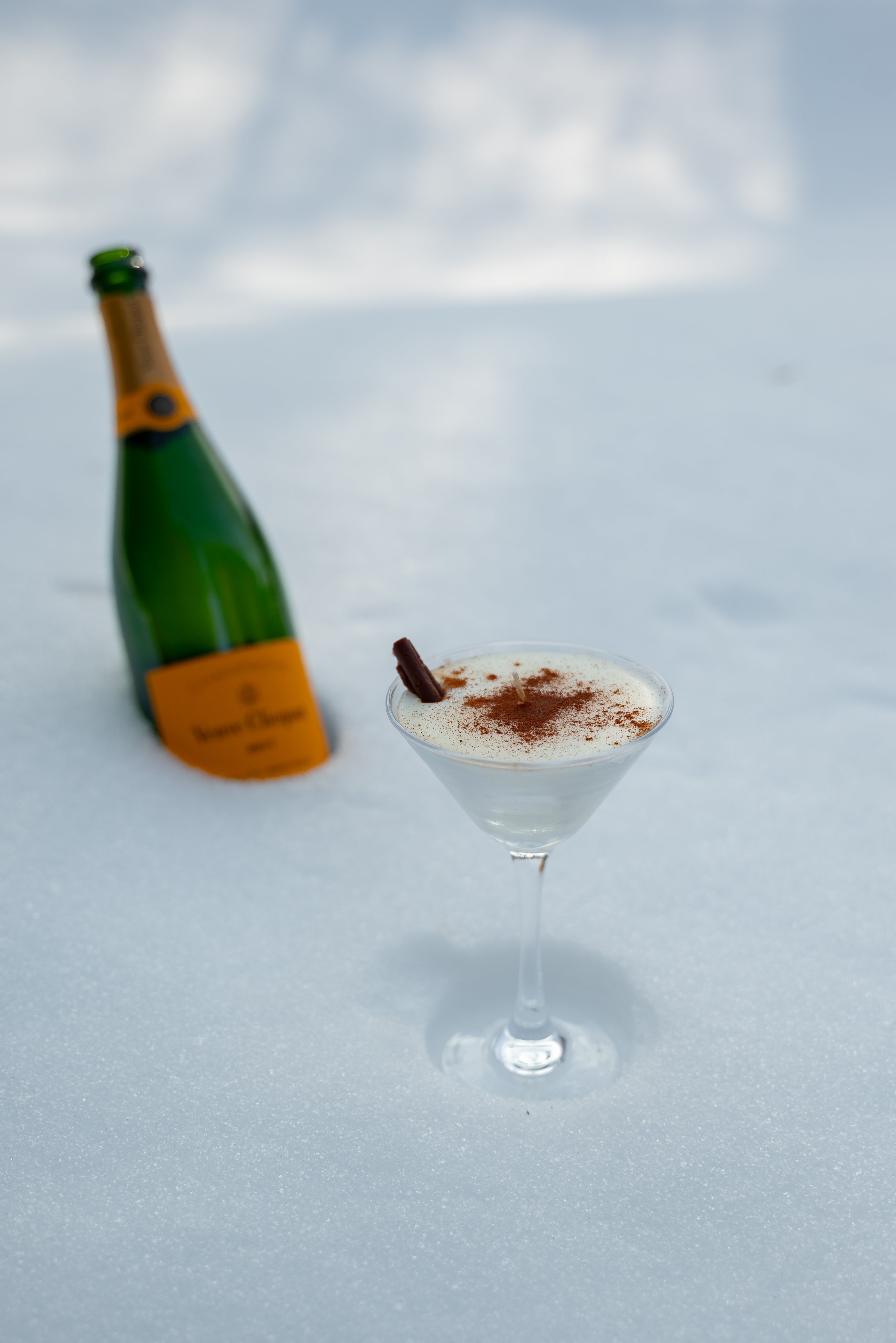 Christmas Hot Chocolate Martini Candle