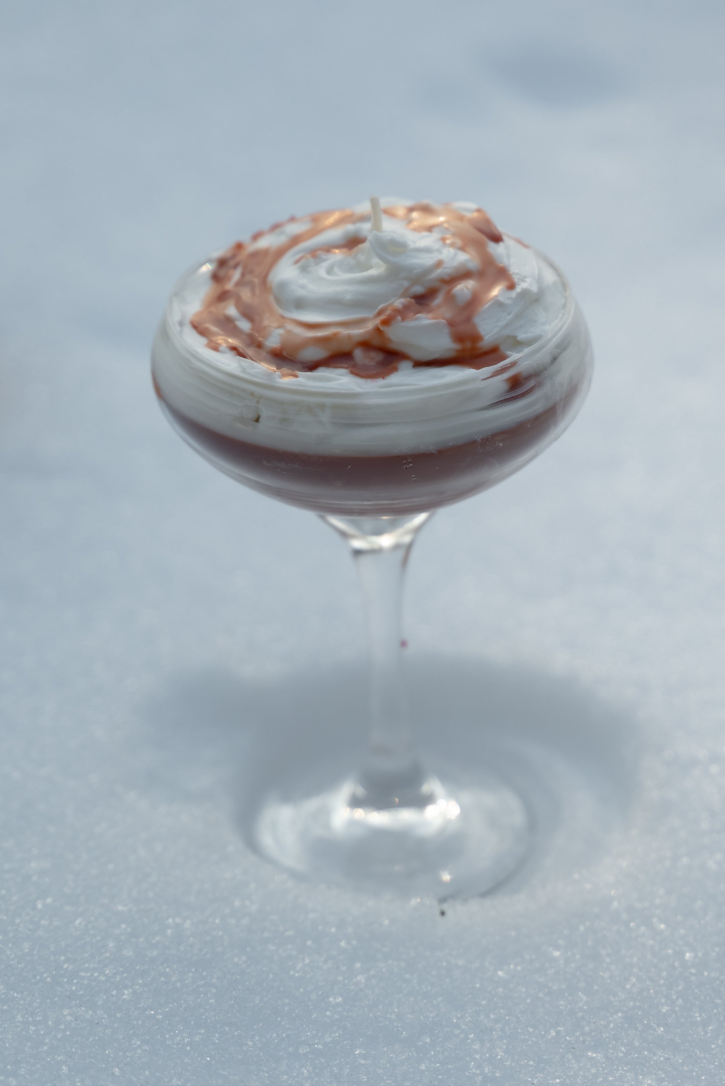 Christmas Hot Chocolate Coupe Candle