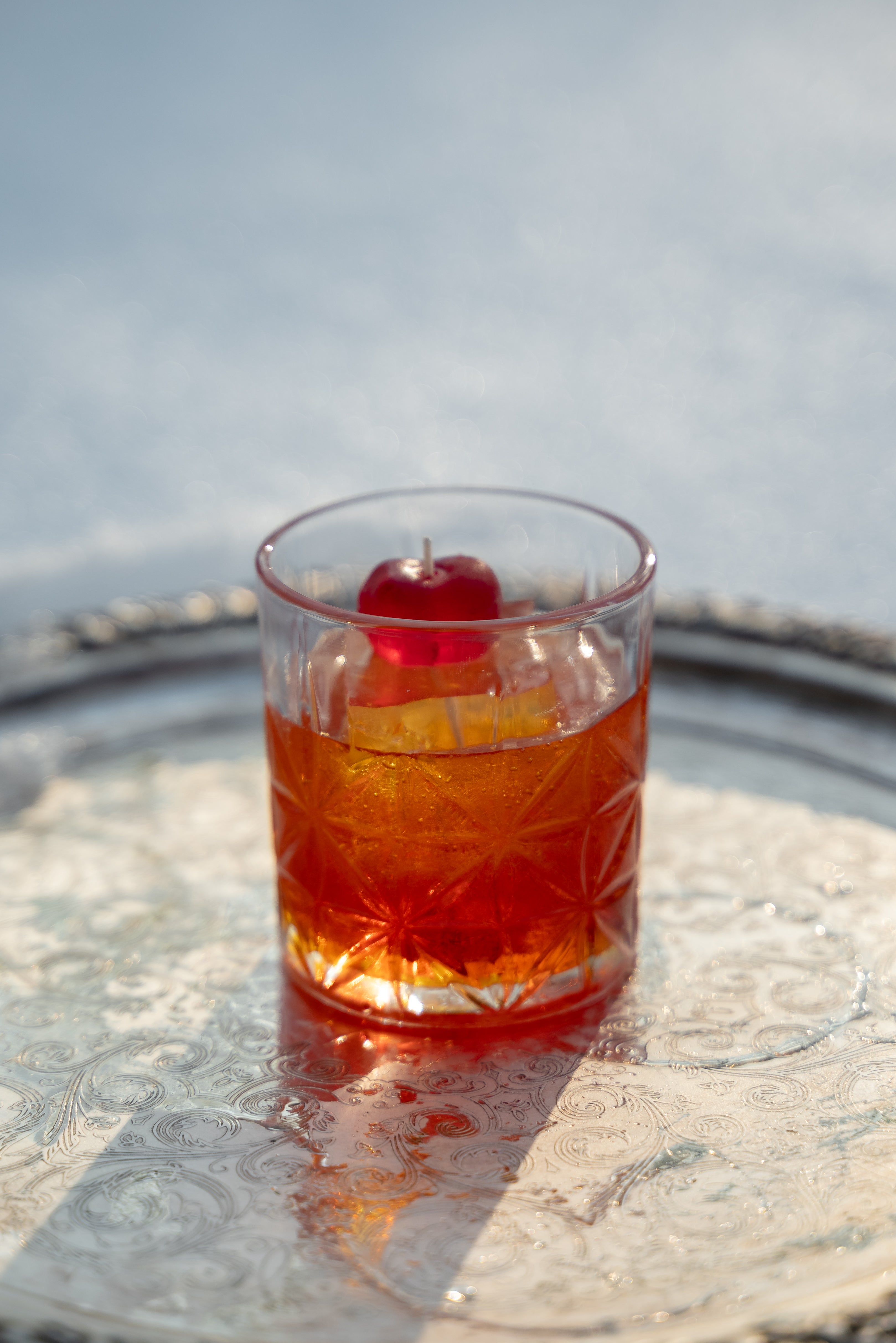 Manhattan Martini Candle
