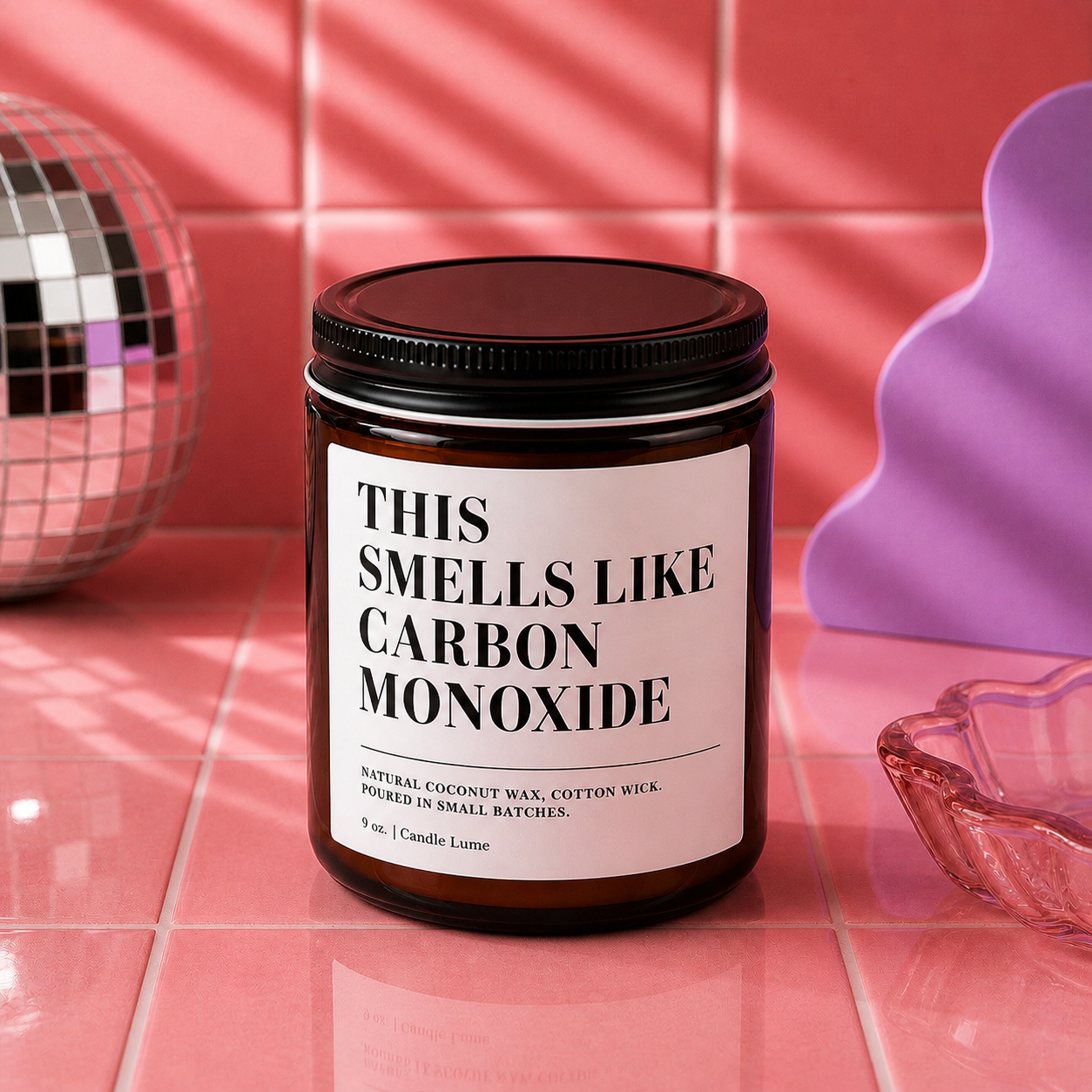 Smells Like Carbon Monoxide Candle