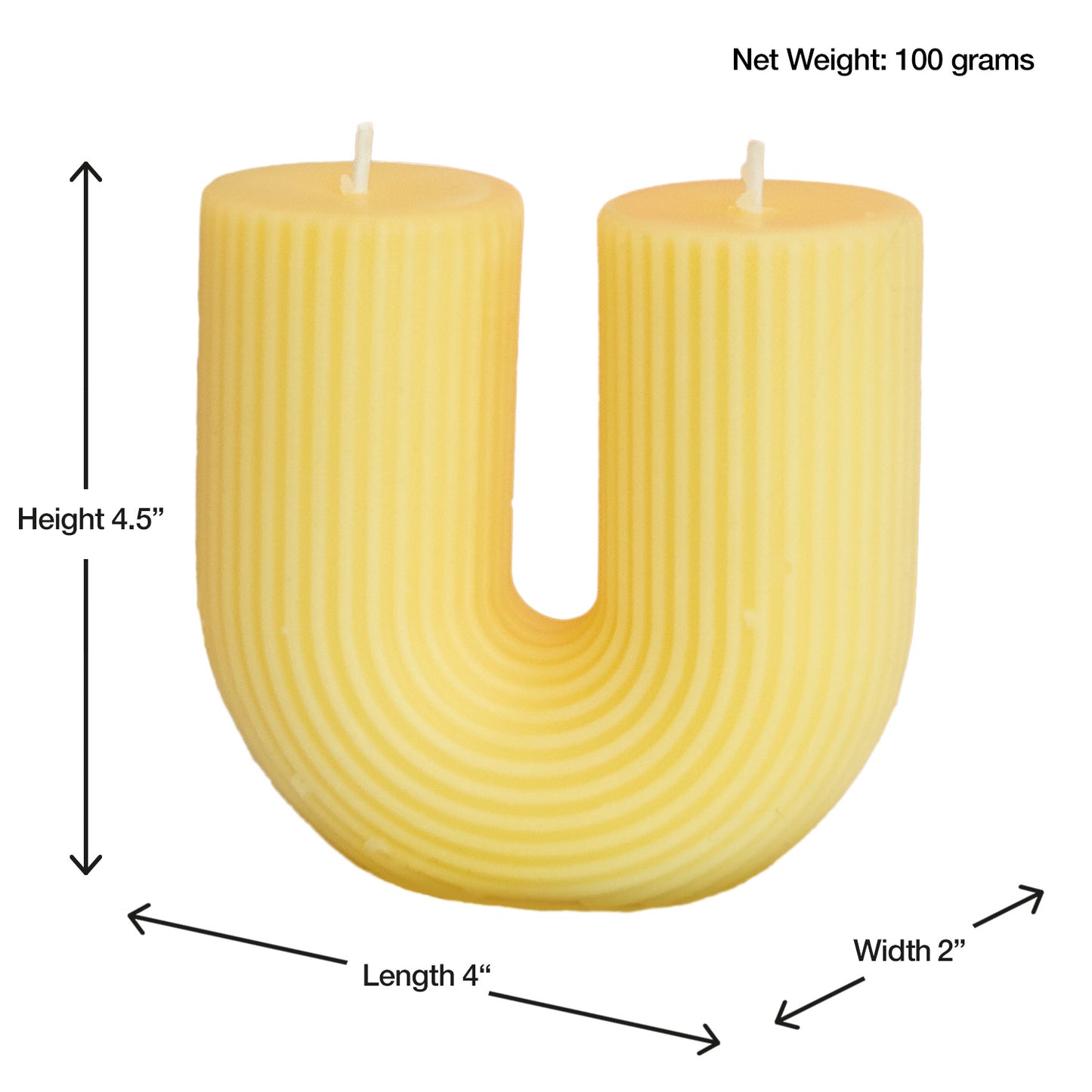 U-Shaped Candle