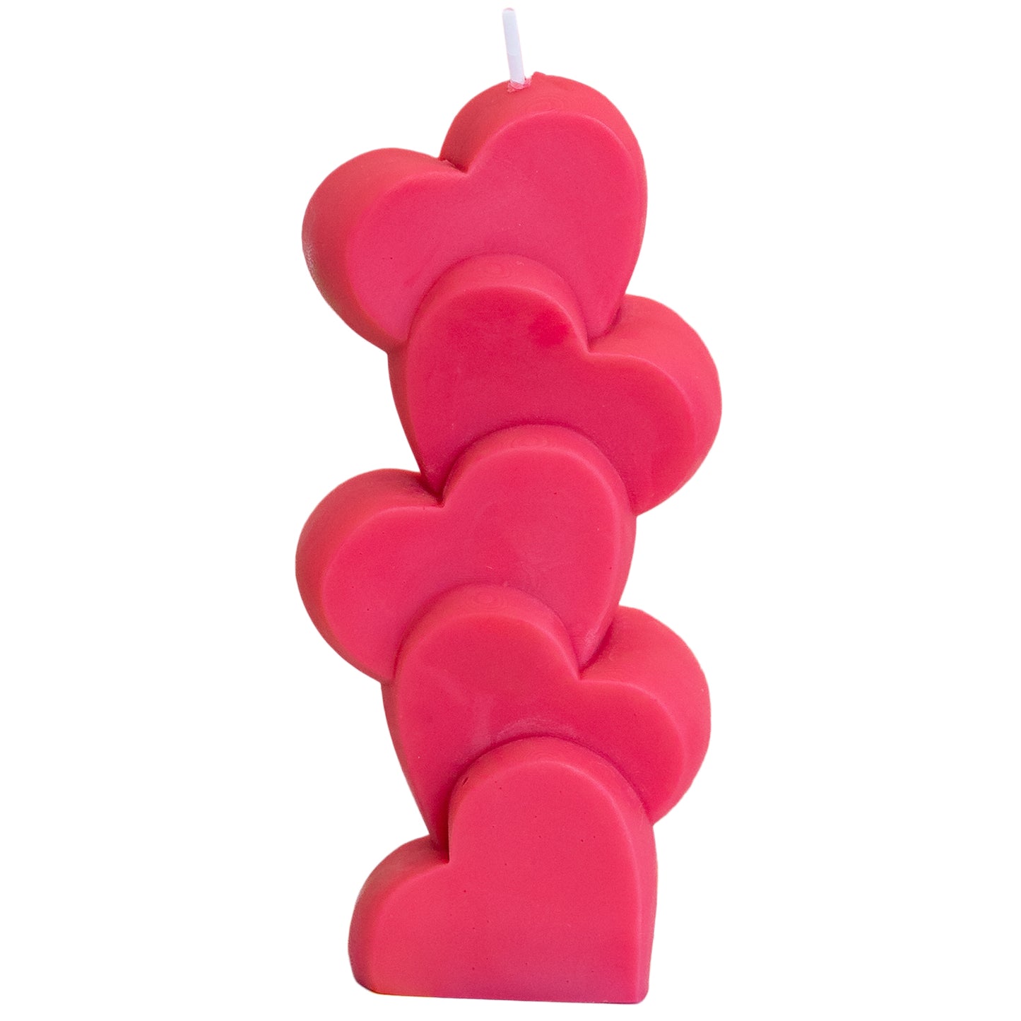 Heart Pillar Candle