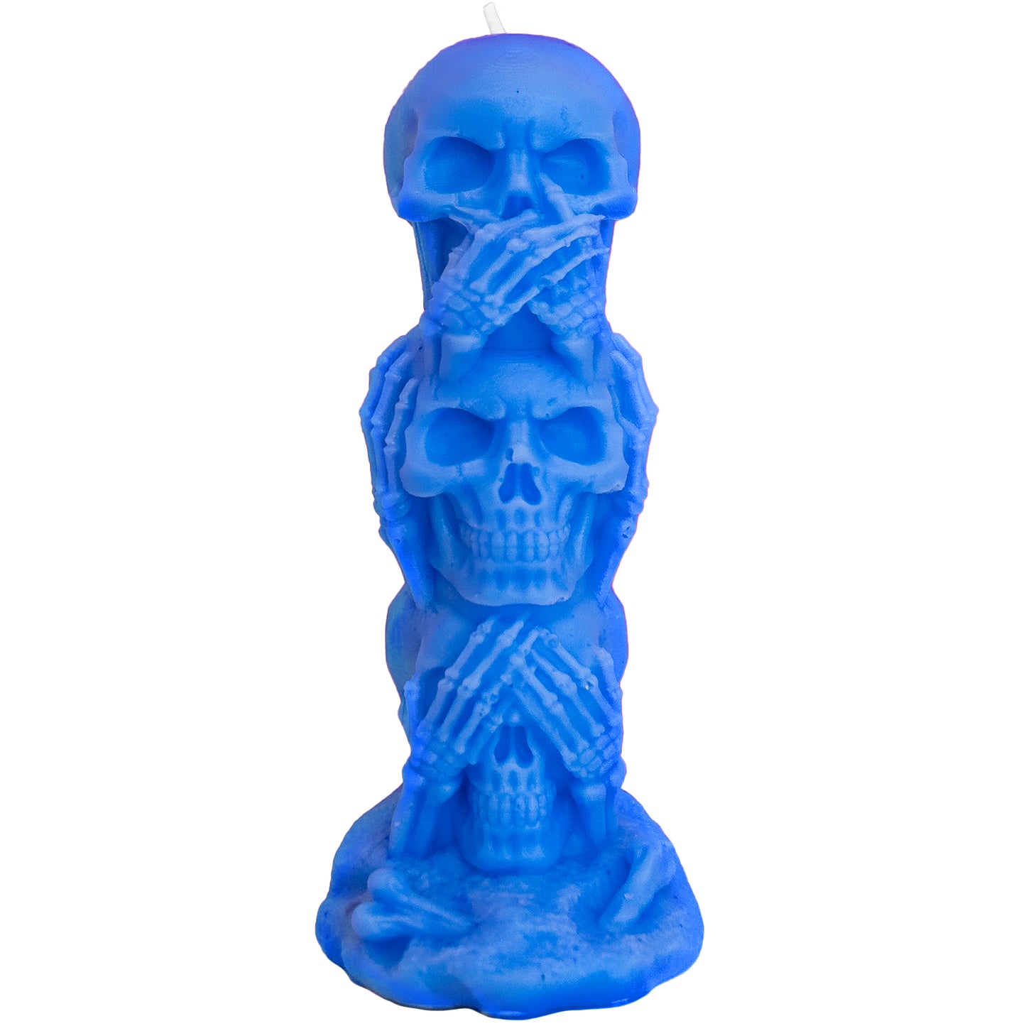 Speak No Evil, Hear No Evil, See No Evil Skeleton Candle