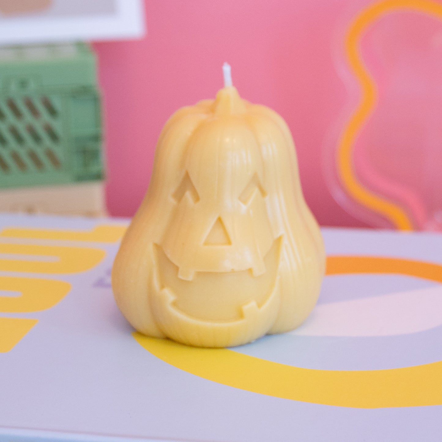 Jack-O-Lantern Candle