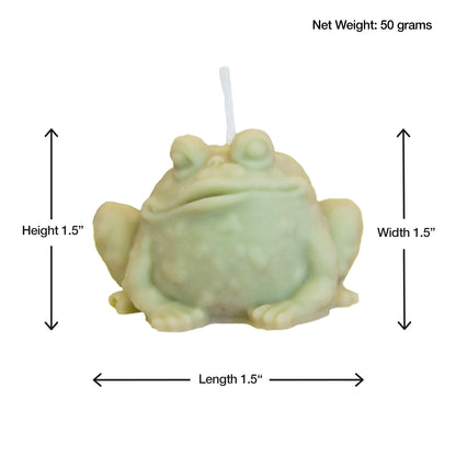 Good Luck Toad Candle