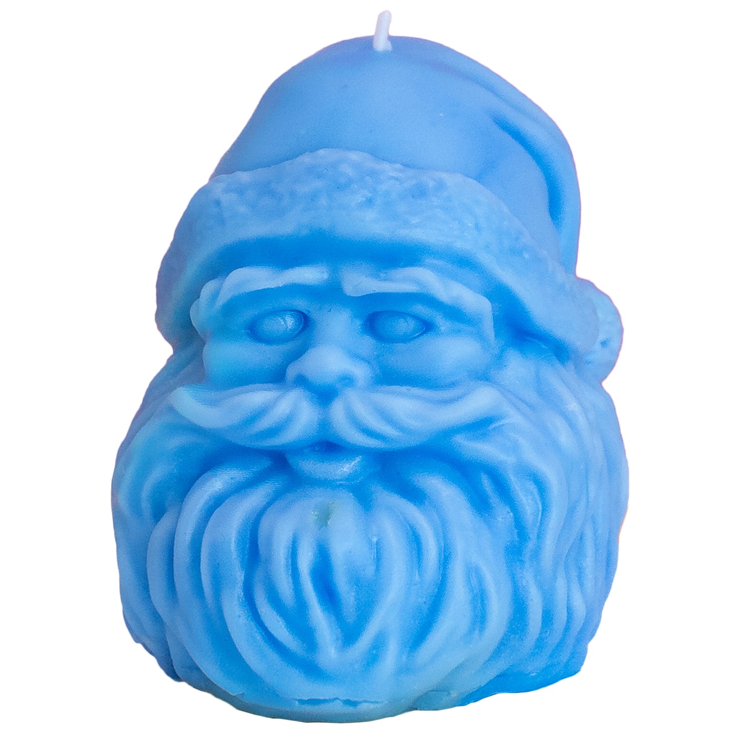 Santa Head Candle