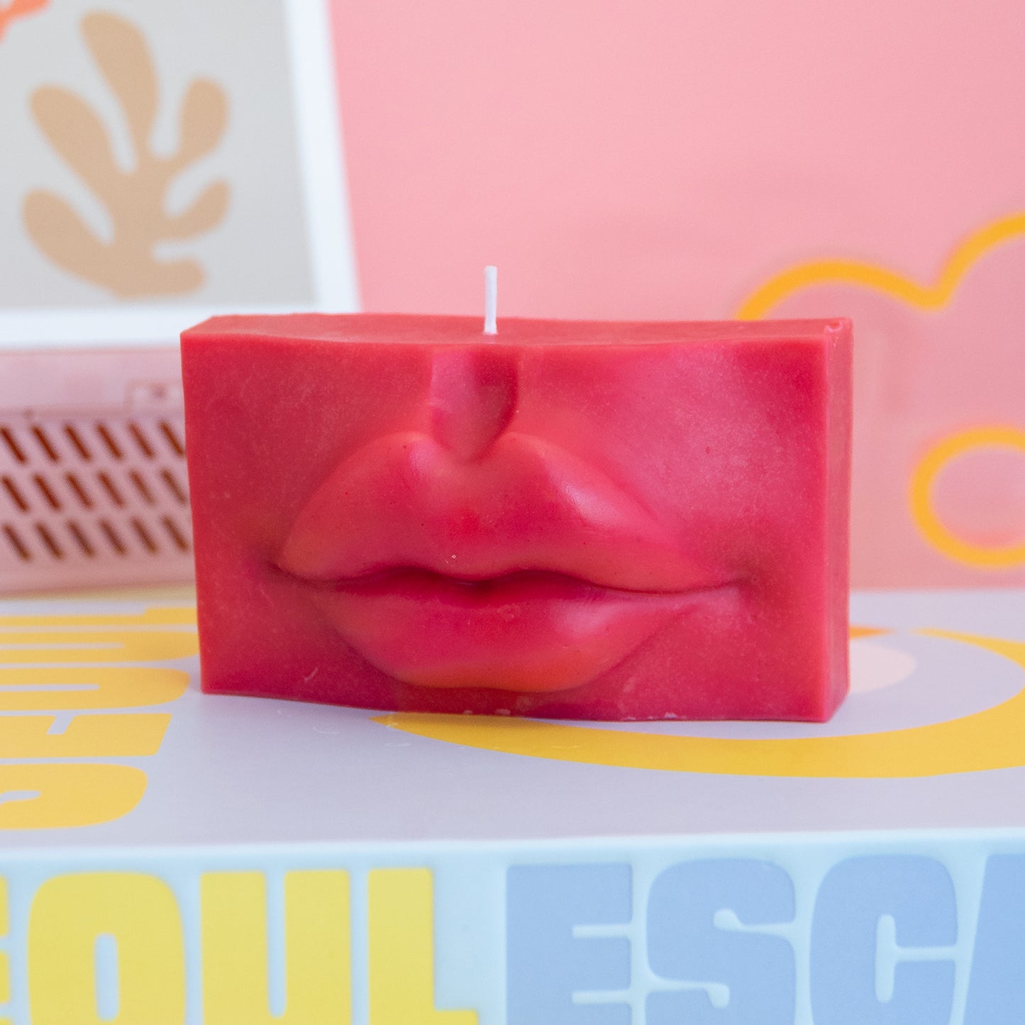 Lips Candle