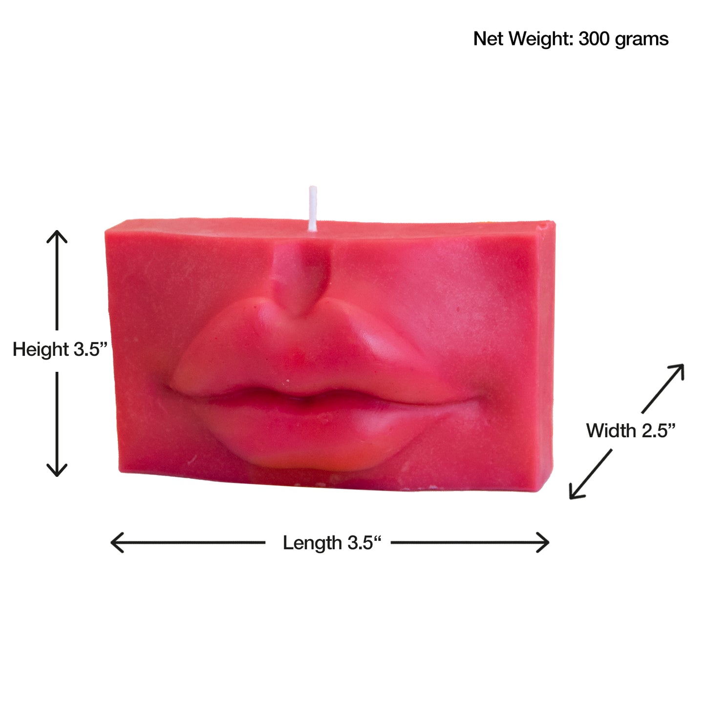 Lips Candle