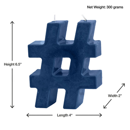 Hashtag Candle