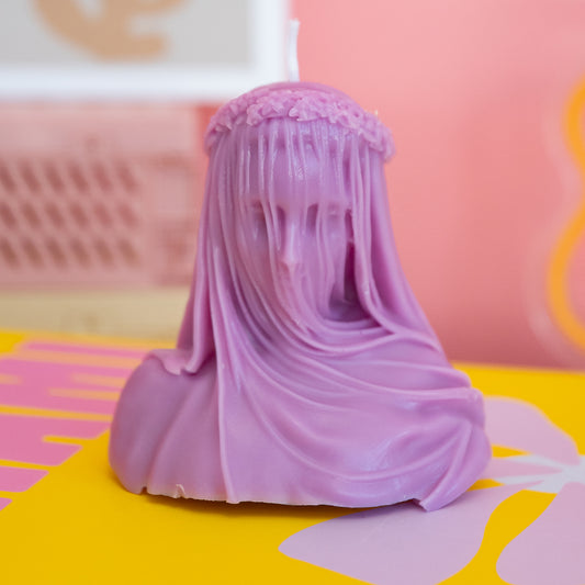 Veiled Woman Candle