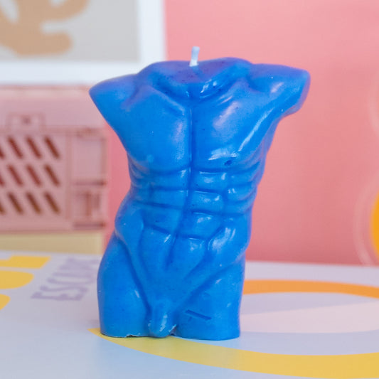 Nude Male Body Candle