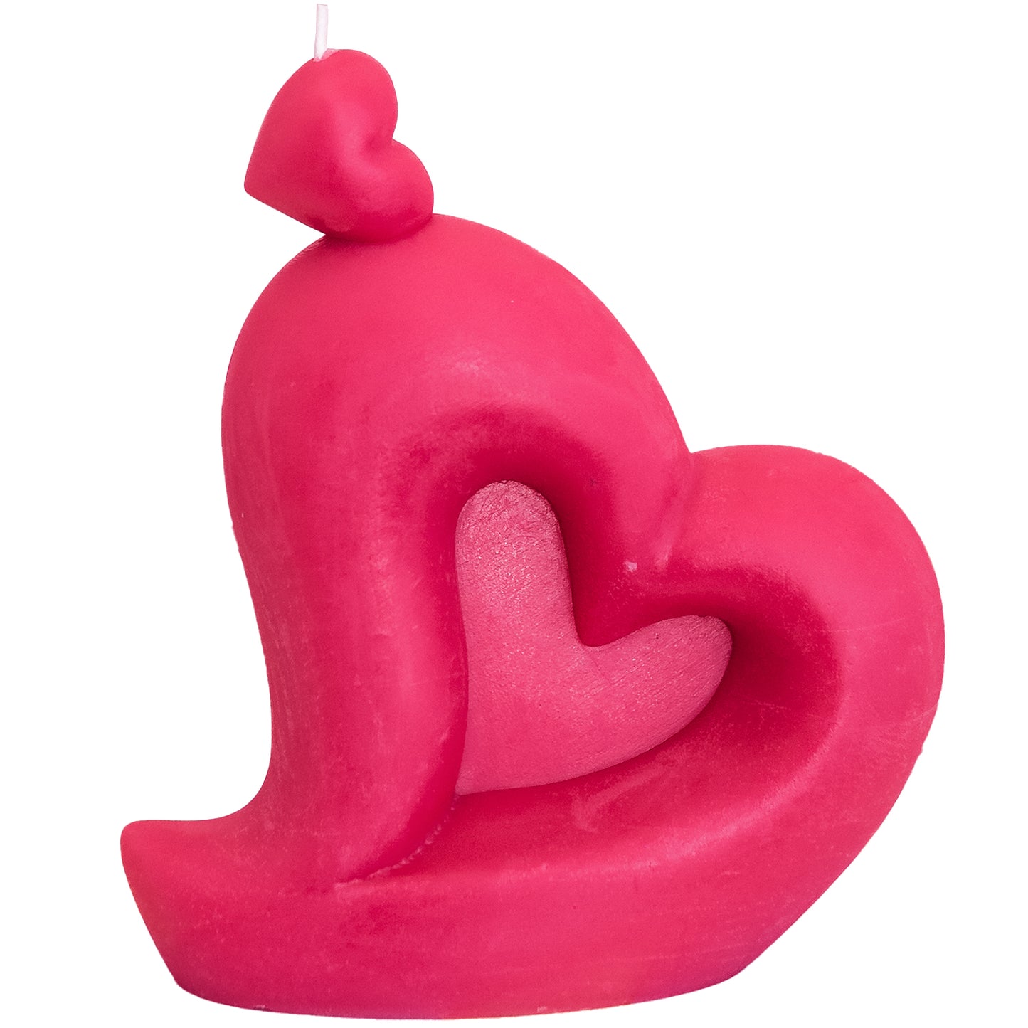 Large Heart Candle